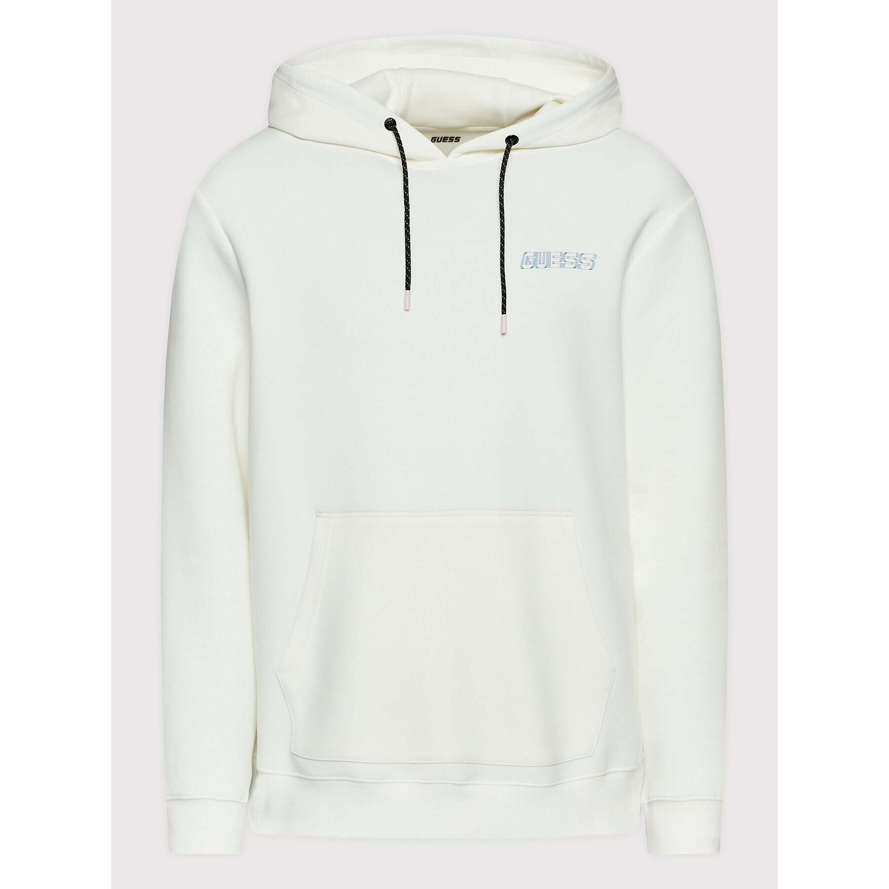 Guess Суитшърт Z2YQ01 KA3P1 Бял Regular Fit - Pepit.bg