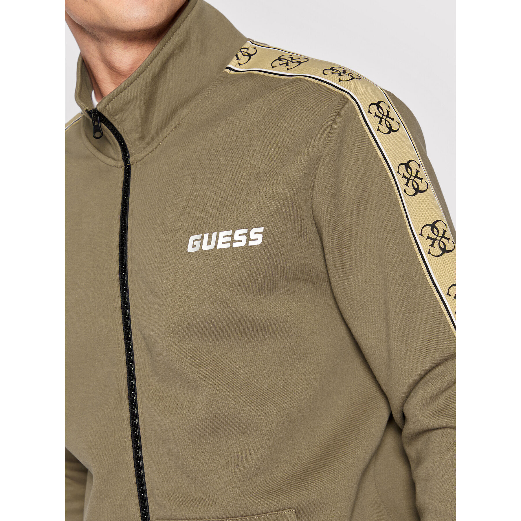 Guess Суитшърт Z2YQ10 KA3P1 Бежов Regular Fit - Pepit.bg