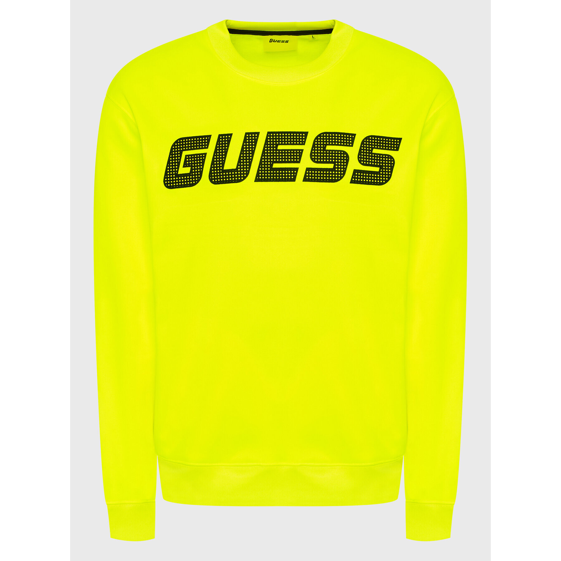 Guess Суитшърт Z2YQ17 FL04W Зелен Regular Fit - Pepit.bg