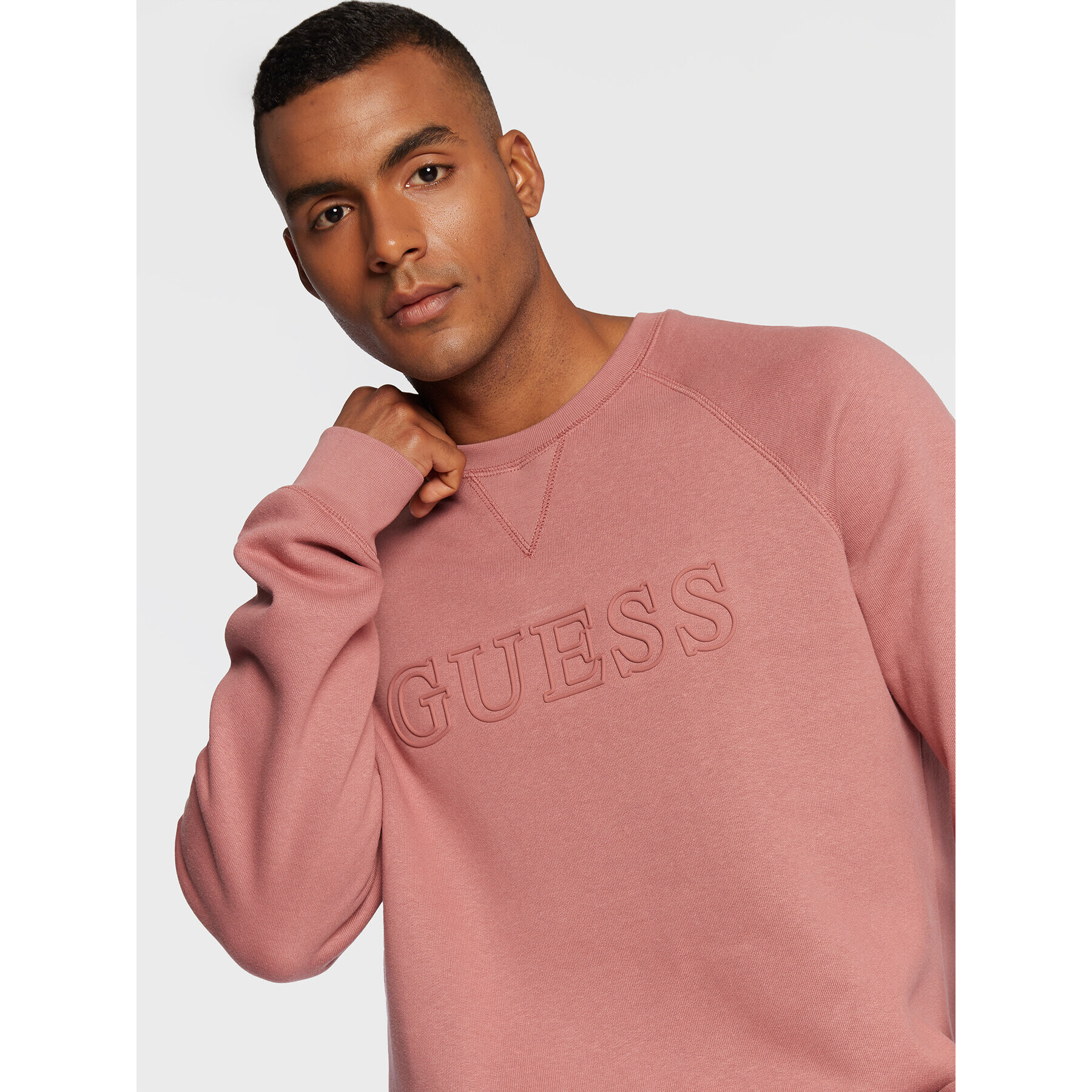 Guess Суитшърт Z2YQ27 K9V31 Розов Regular Fit - Pepit.bg