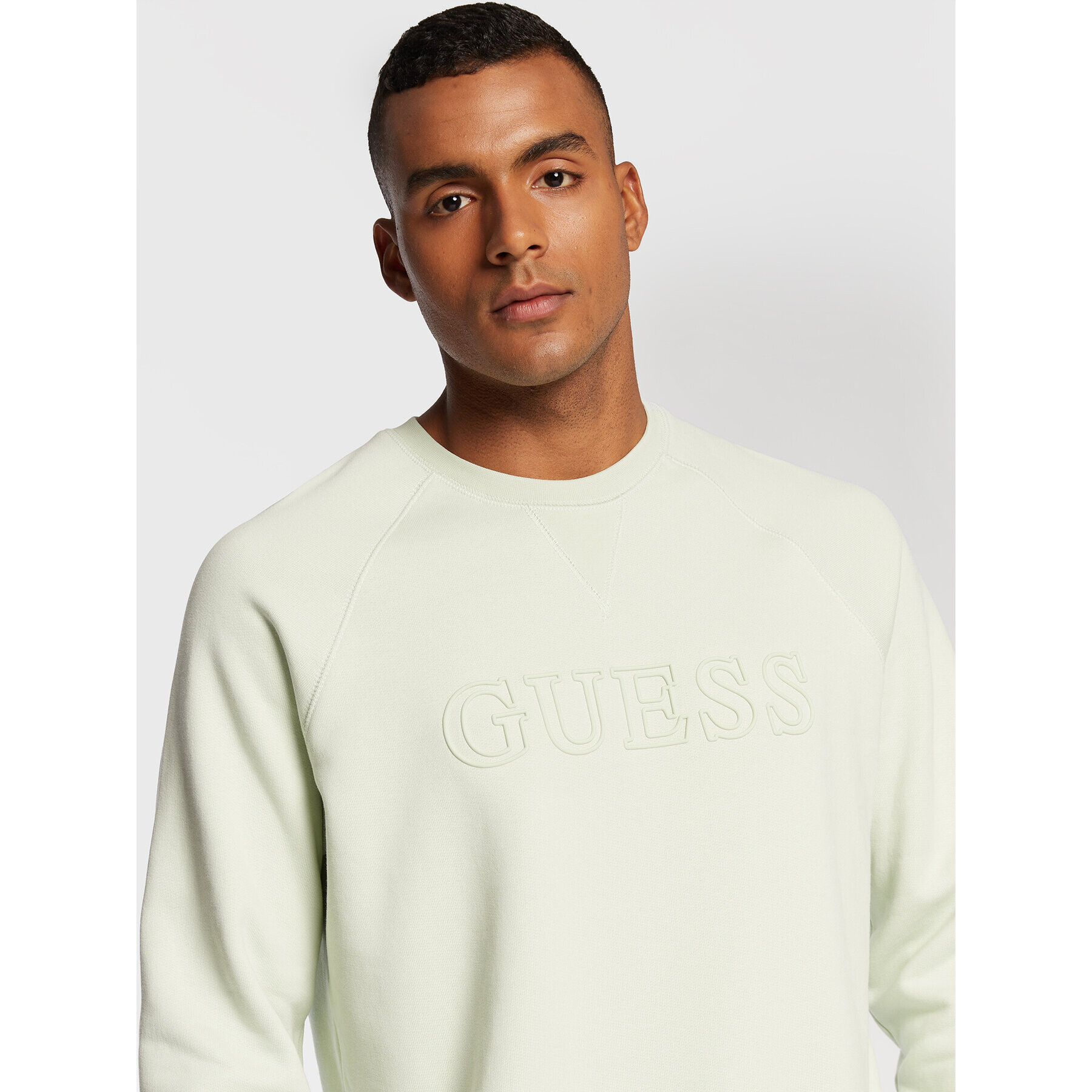 Guess Суитшърт Z2YQ27 K9V31 Зелен Regular Fit - Pepit.bg