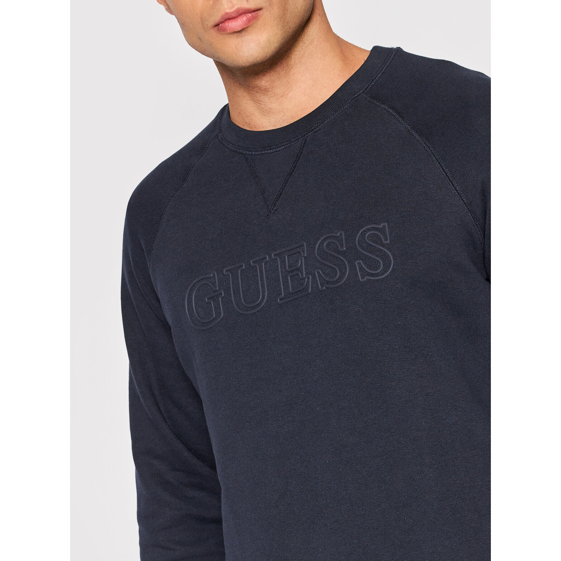 Guess Суитшърт Z2YQ27 KAIJ1 Тъмносин Regular Fit - Pepit.bg