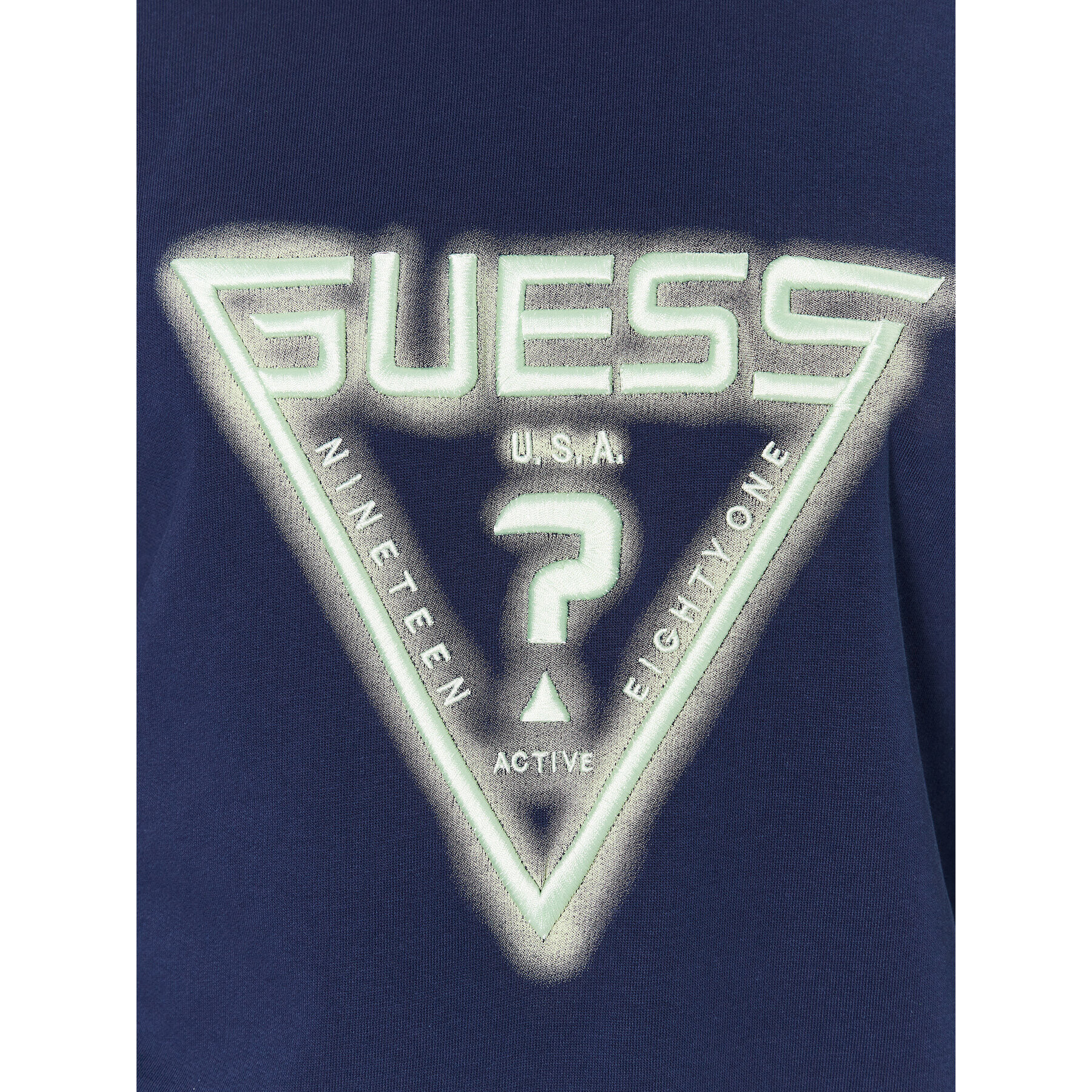 Guess Суитшърт Z3GQ20 FL04D Тъмносин Regular Fit - Pepit.bg