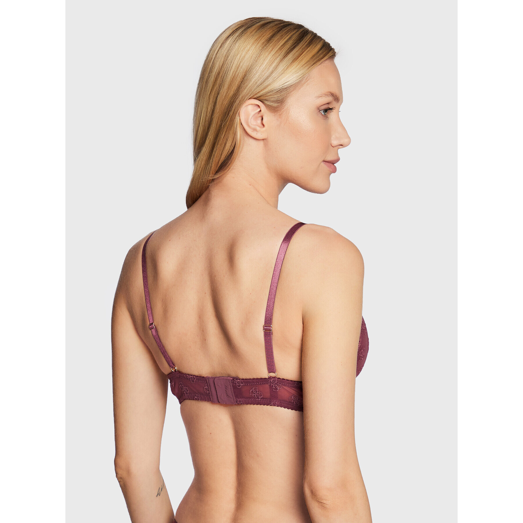Guess Сутиен push-up Elaine O2BC22 KBBJ0 Виолетов - Pepit.bg