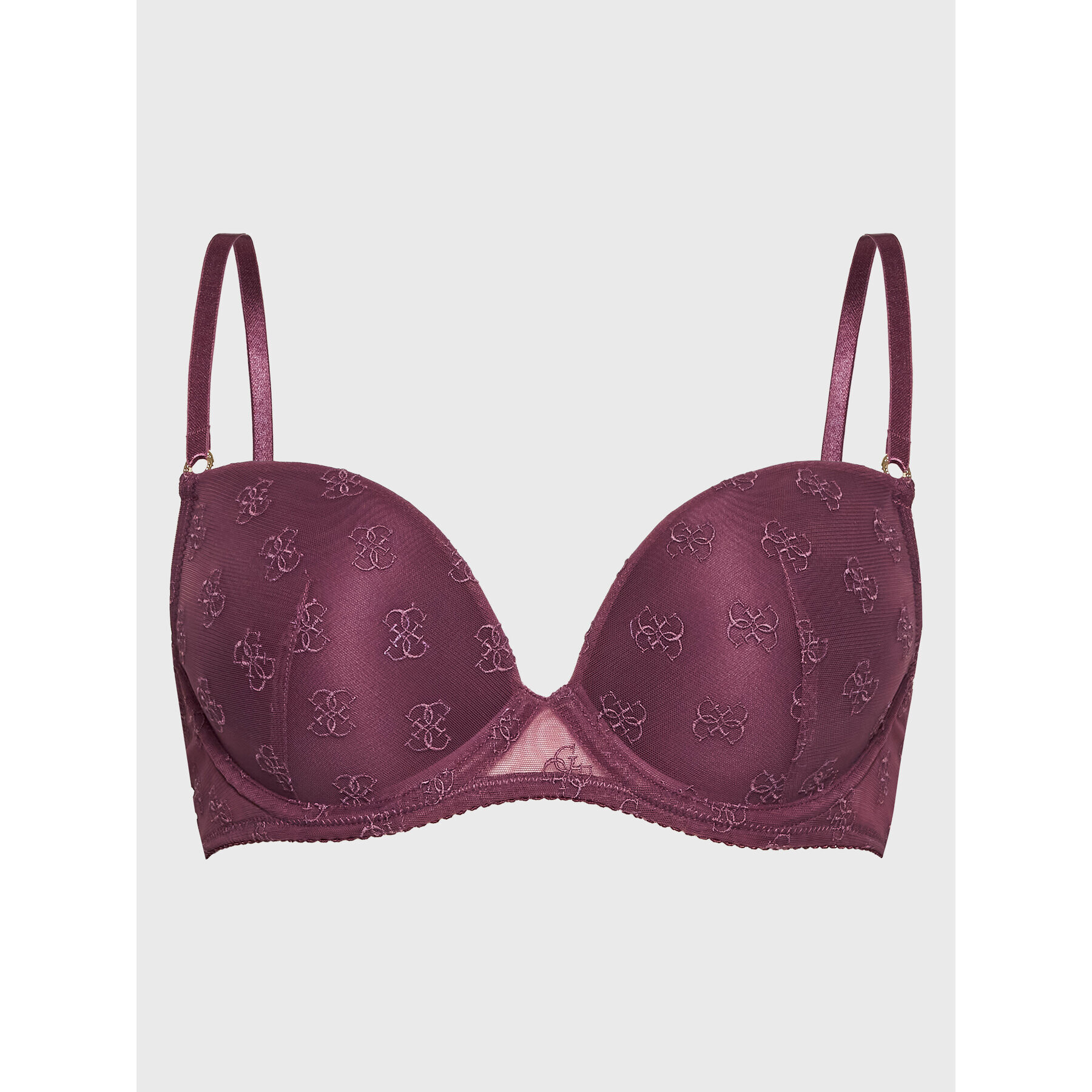 Guess Сутиен push-up Elaine O2BC22 KBBJ0 Виолетов - Pepit.bg