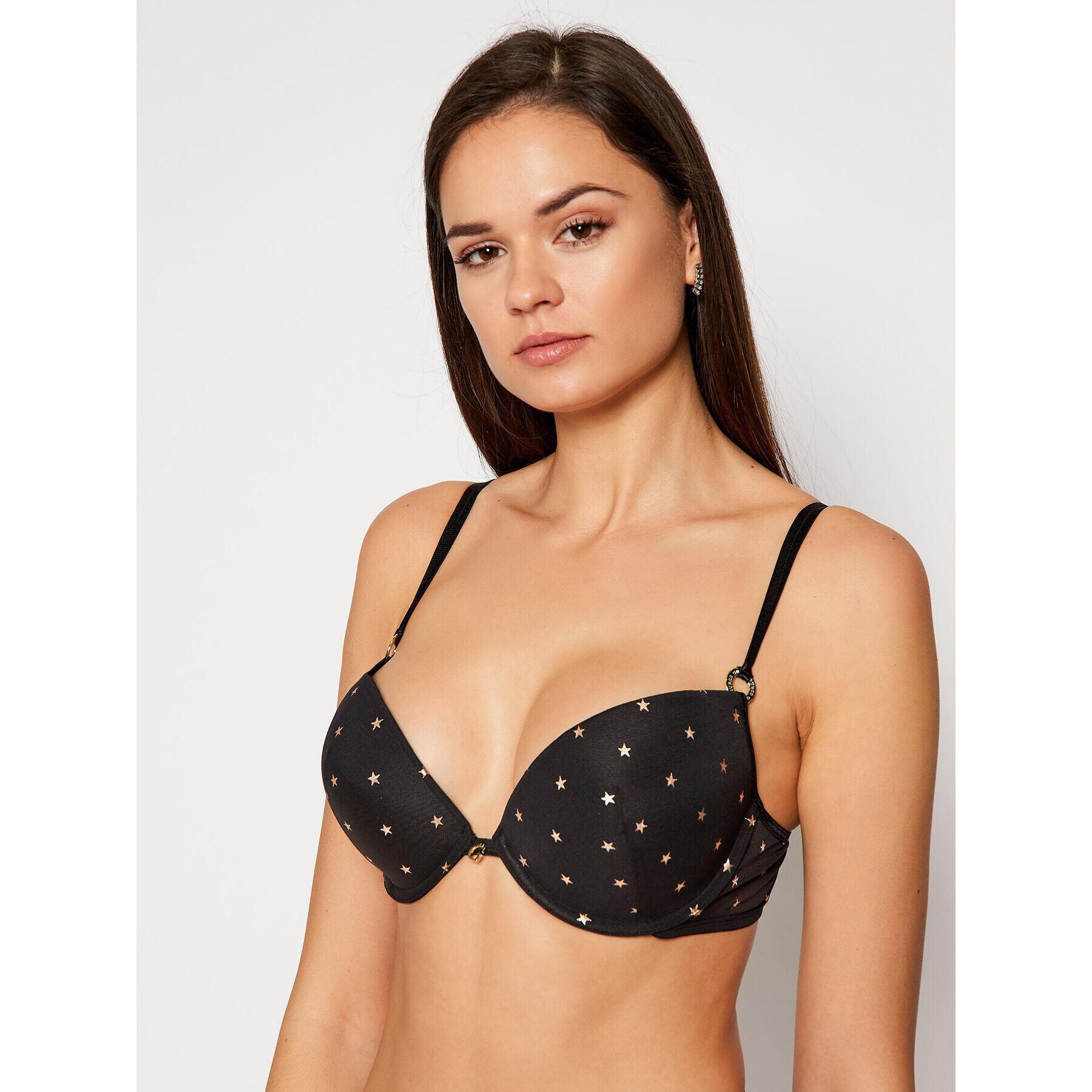 Guess Сутиен push-up O01C08 NT01E Черен - Pepit.bg