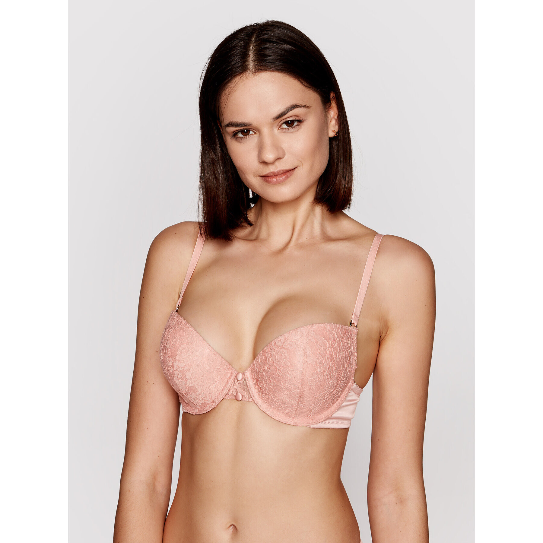Guess Сутиен push-up O1GC03 PZ01S Розов - Pepit.bg