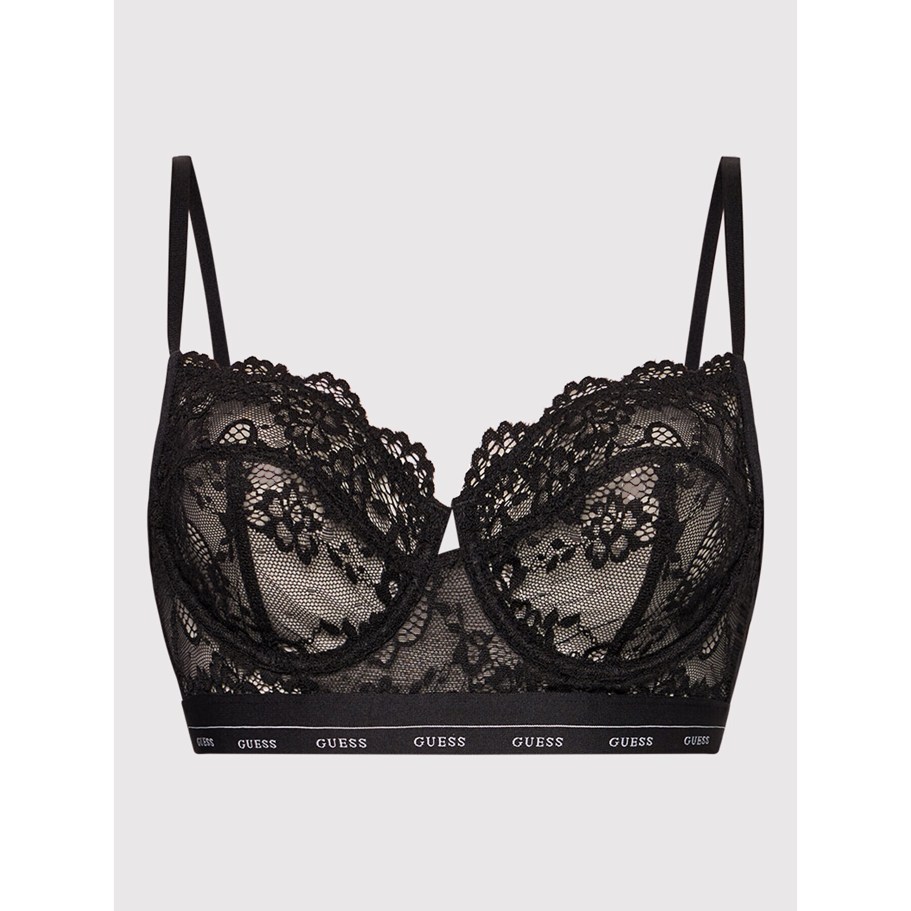 Guess Сутиен с банели Aria O0BC15 PZ01C Черен - Pepit.bg