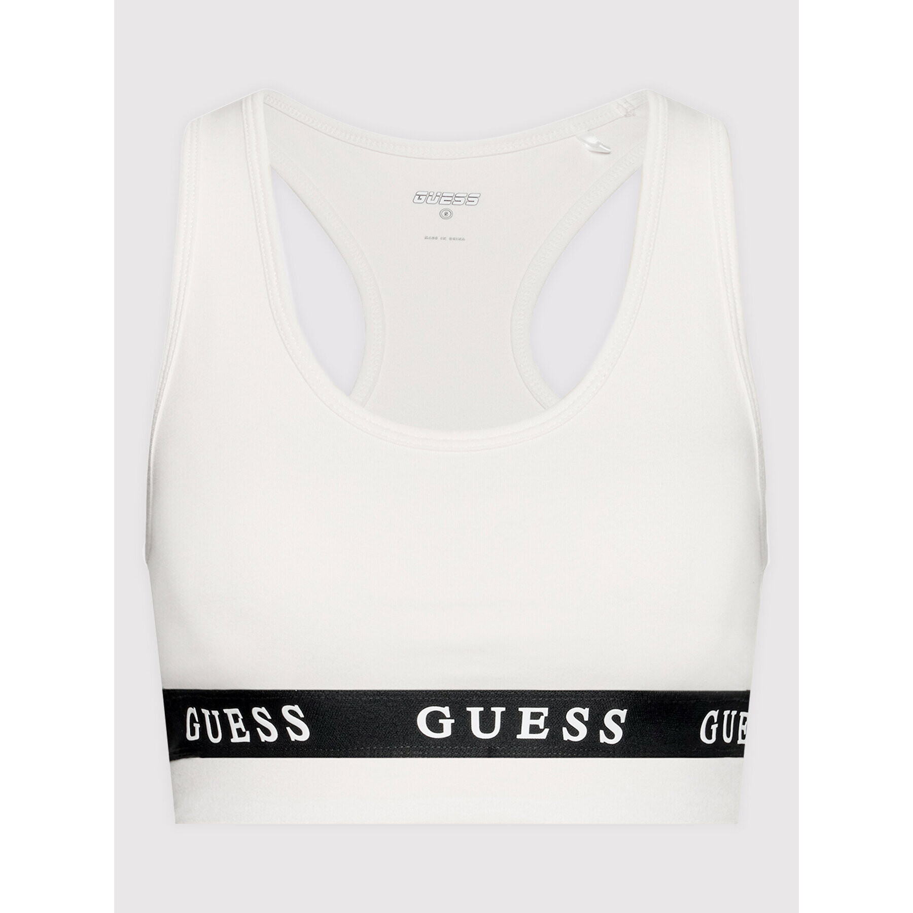 Guess Сутиен-топ Aline V2RP07 KABR0 Бял - Pepit.bg