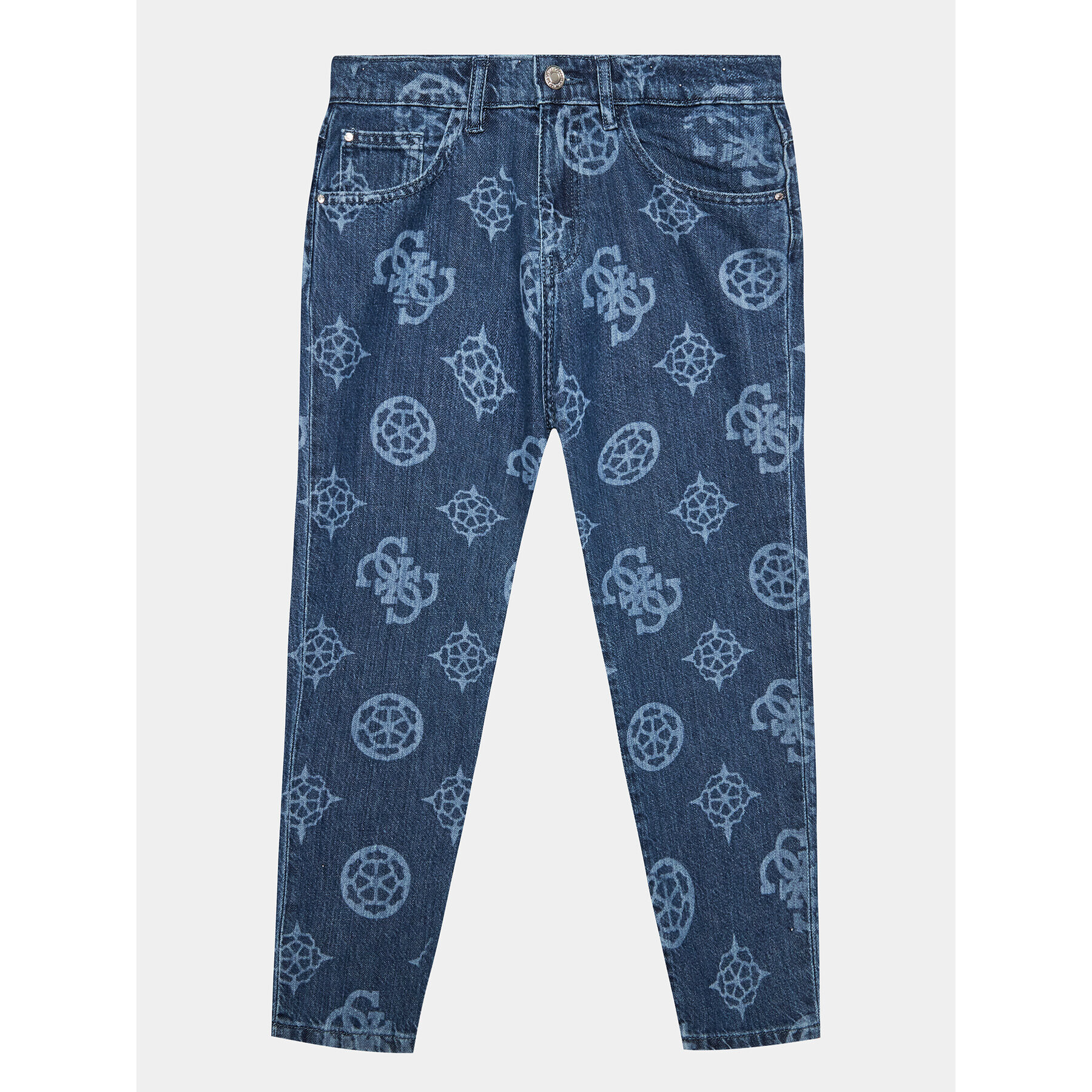 Guess Текстилни панталони J3YA01 D45E0 Розов Regular Fit - Pepit.bg