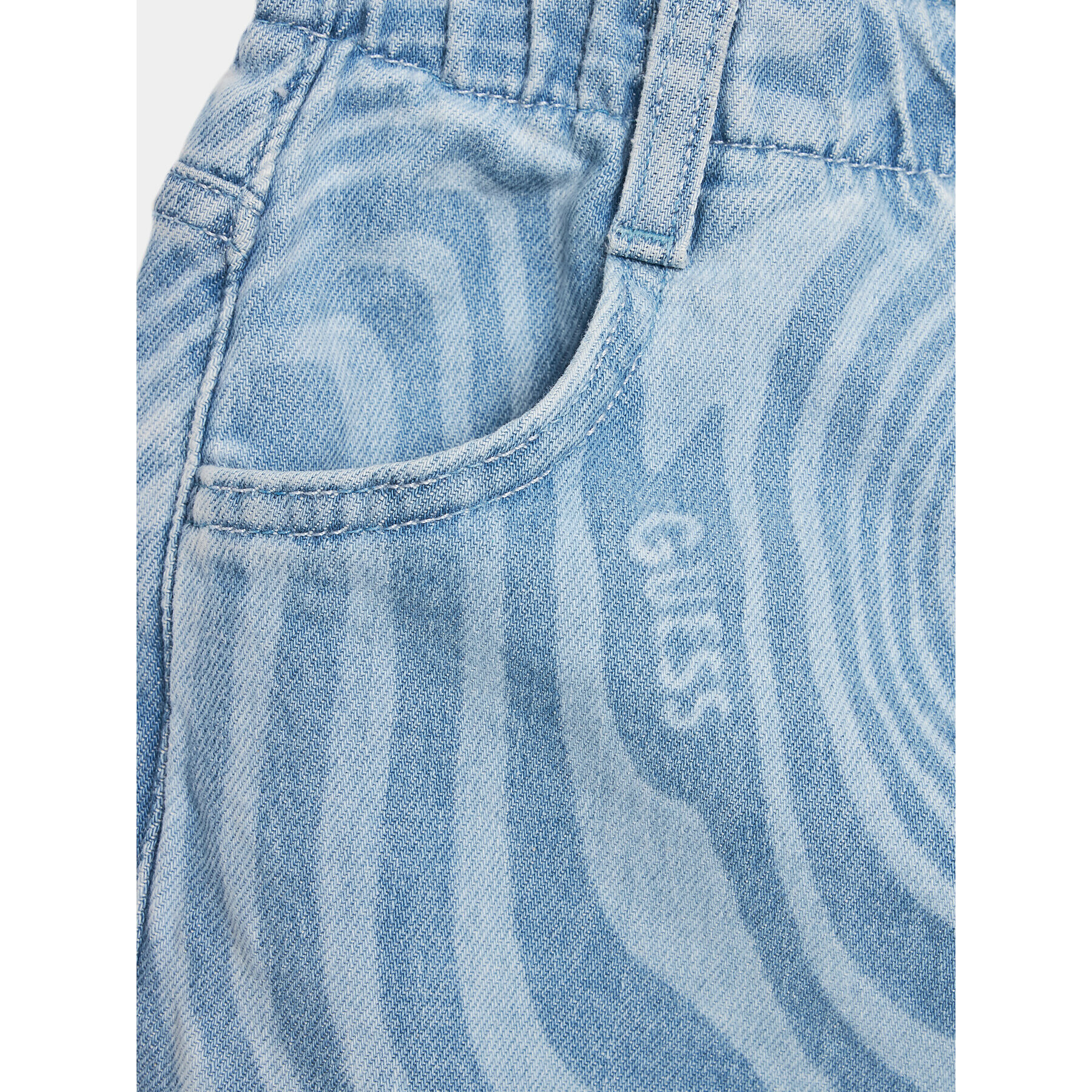 Guess Текстилни панталони J3YA09 D4WF0 Син Relaxed Fit - Pepit.bg