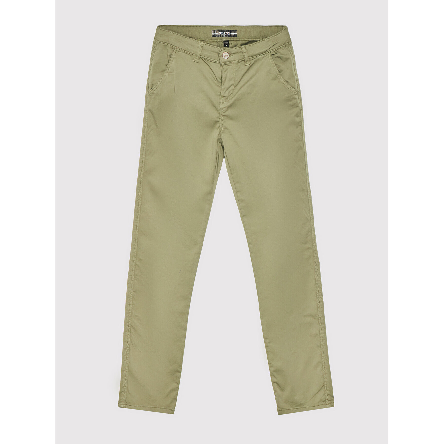 Guess Текстилни панталони L2GB01 WEHX3 Зелен Regular Fit - Pepit.bg
