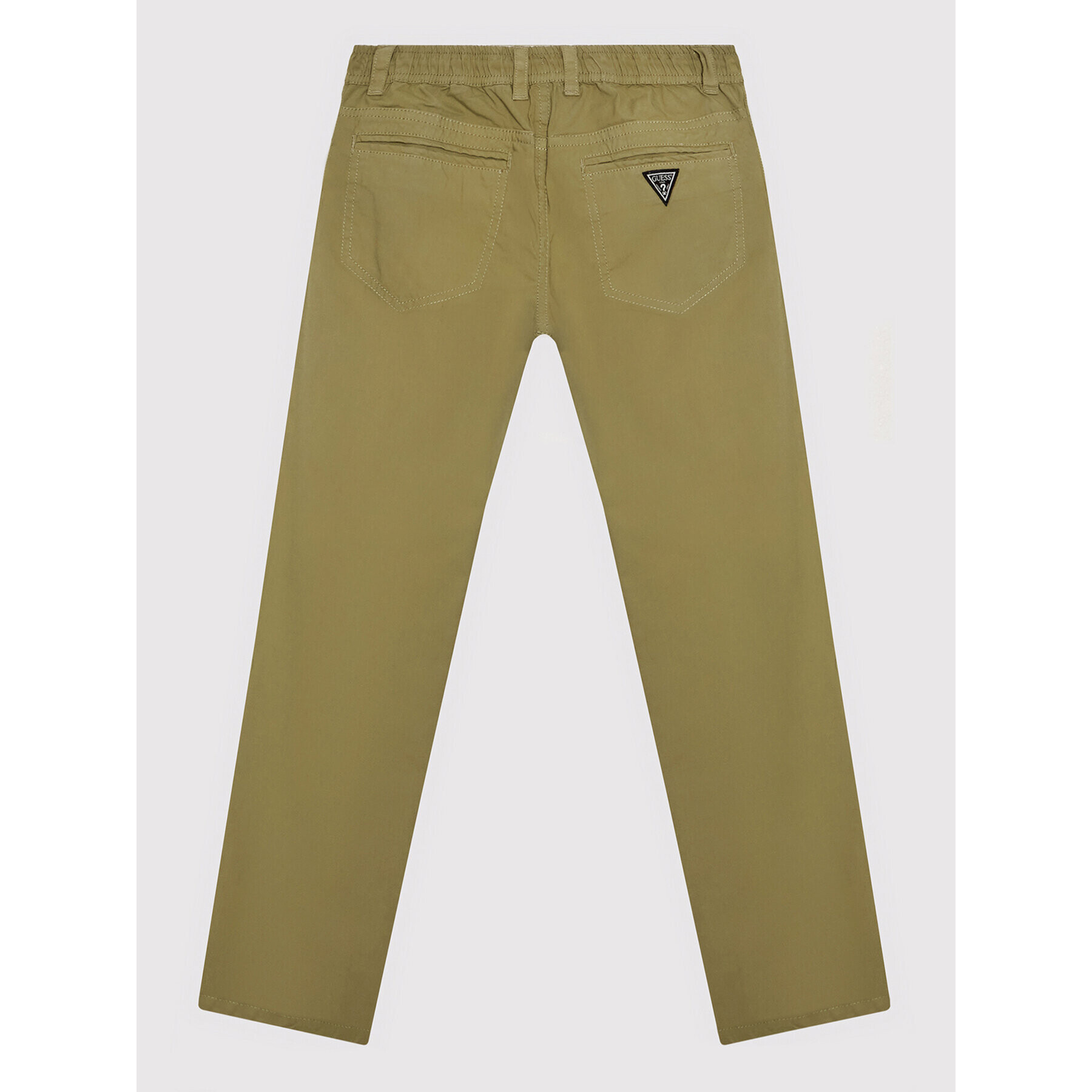 Guess Текстилни панталони L2GB04 WEL50 Зелен Regular Fit - Pepit.bg