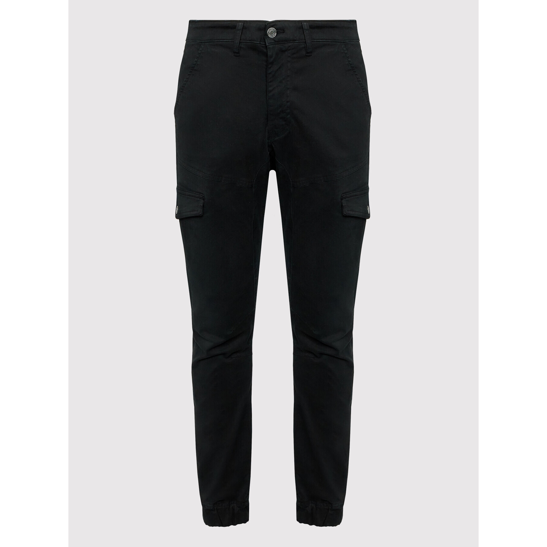 Guess Текстилни панталони M2YB17 WEOP4 Черен Slim Fit - Pepit.bg