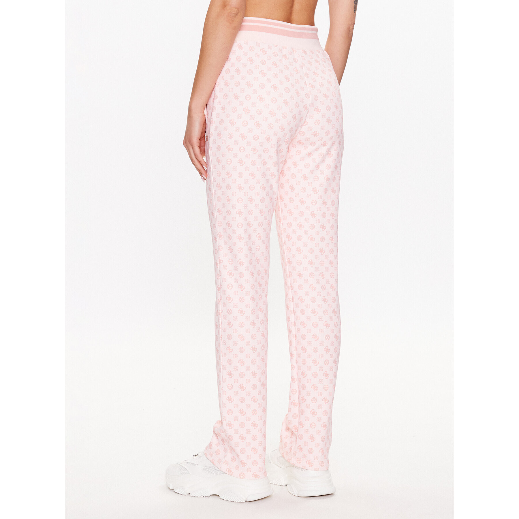 Guess Текстилни панталони V3YB00 KB212 Розов Regular Fit - Pepit.bg