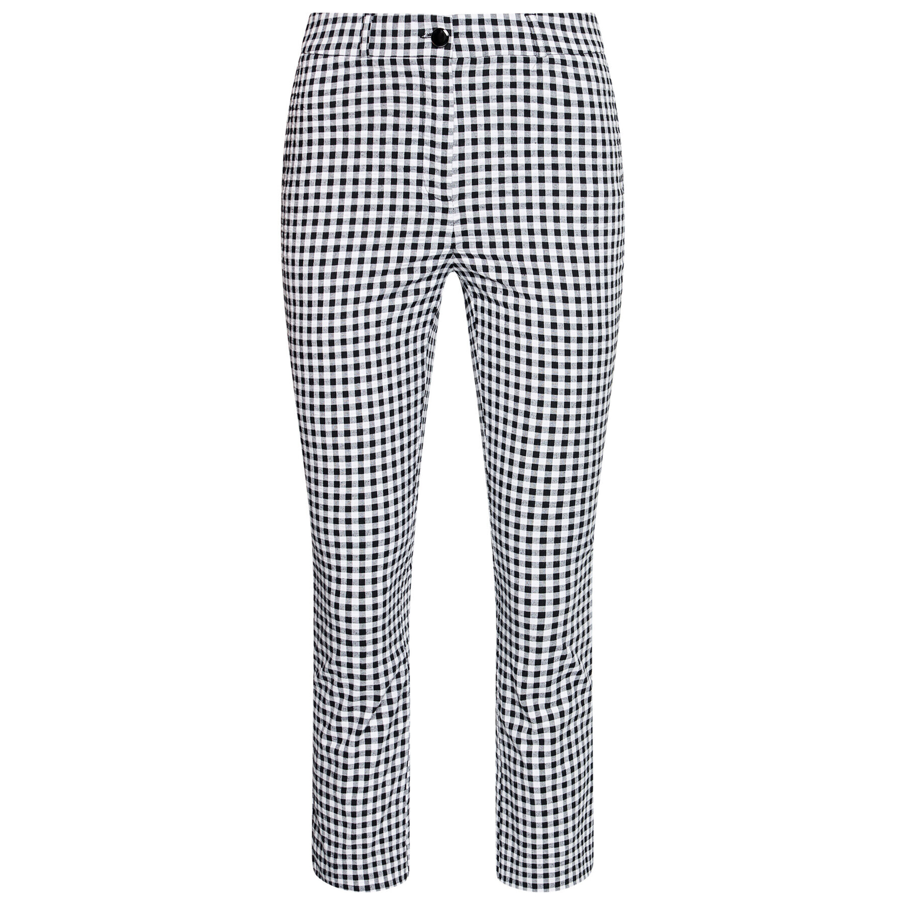Guess Текстилни панталони W1GB36 WDV70 Черен Regular Fit - Pepit.bg