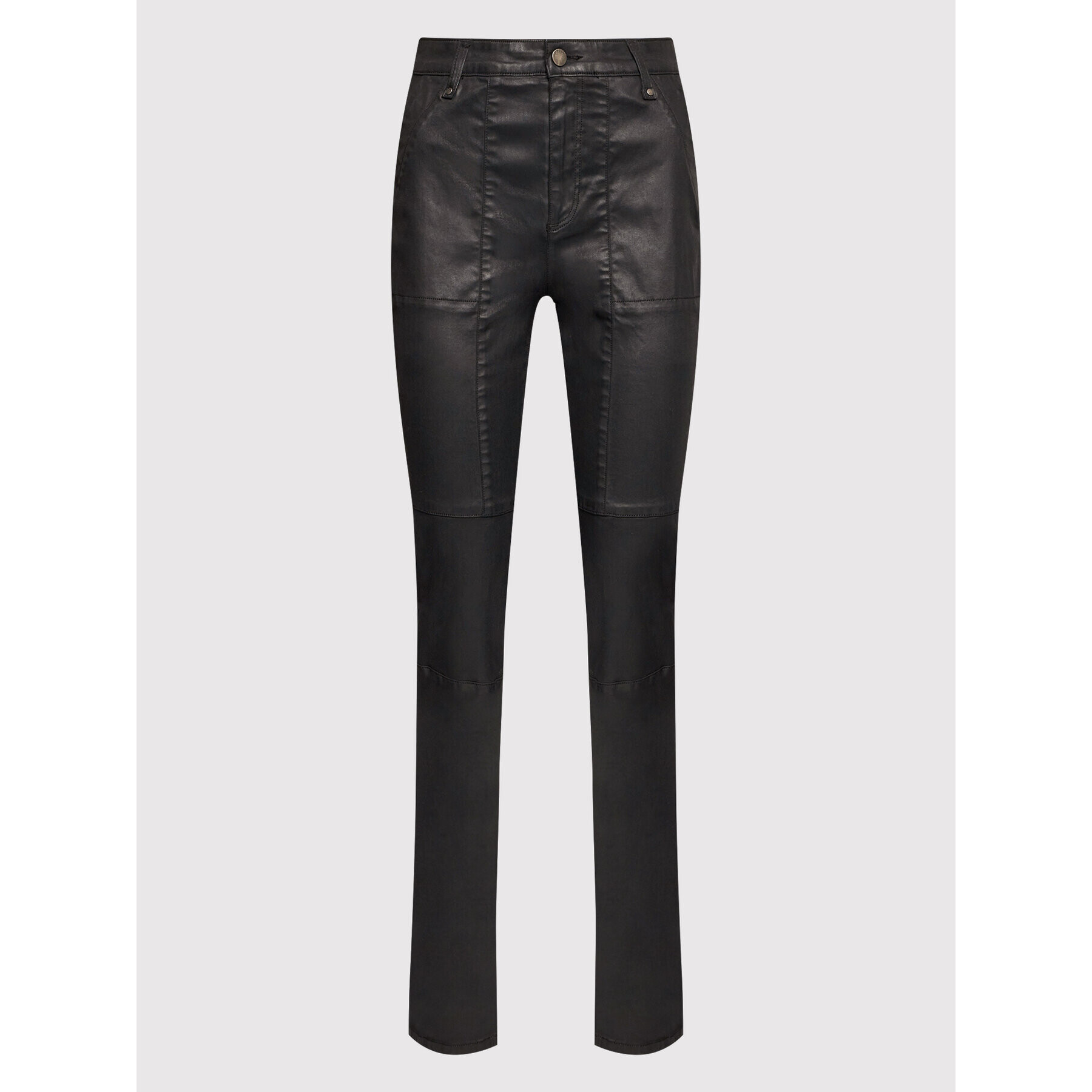Guess Текстилни панталони W2RA07 D3OZ2 Черен Slim Fit - Pepit.bg
