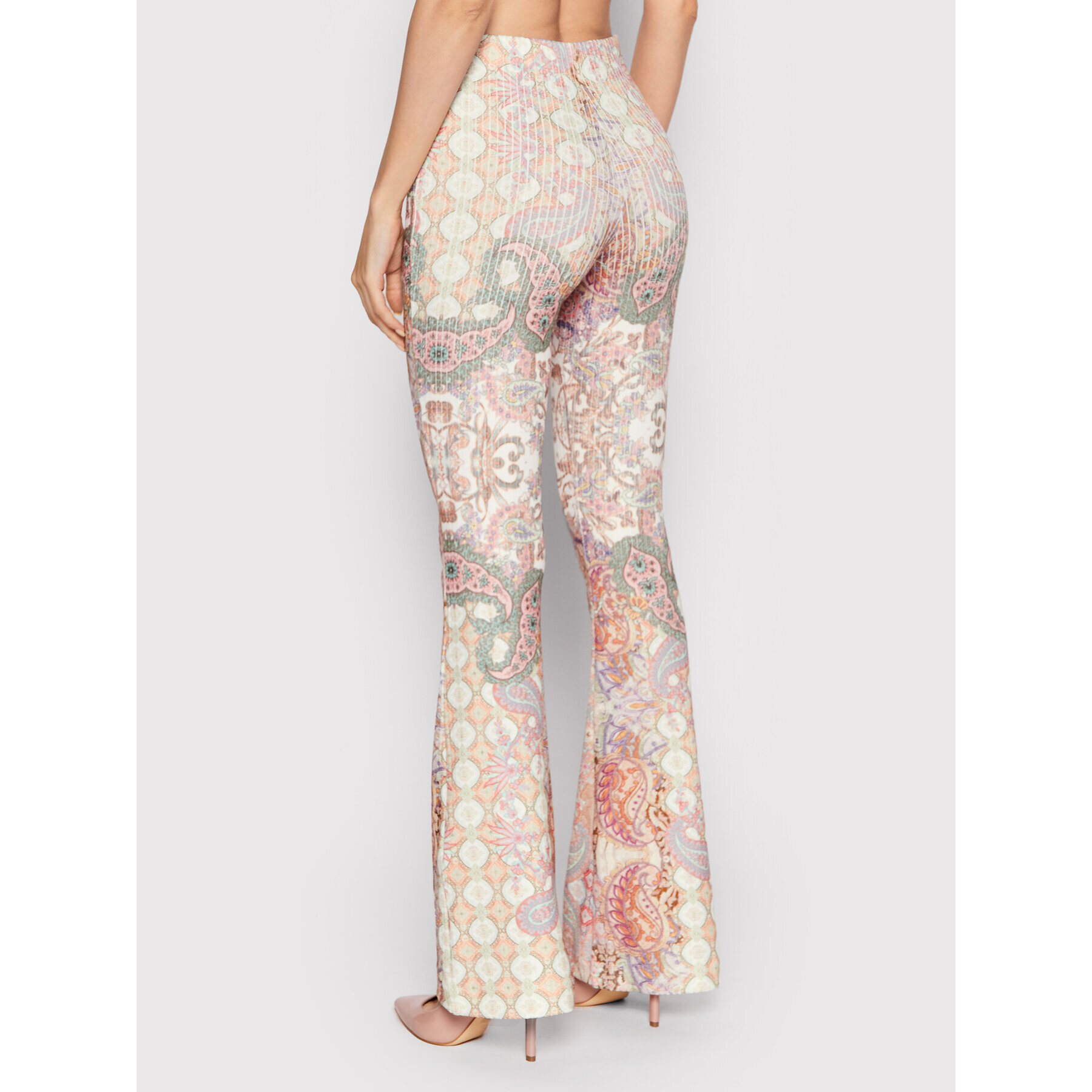 Guess Текстилни панталони W2YB00 KB7I0 Цветен Regular Fit - Pepit.bg
