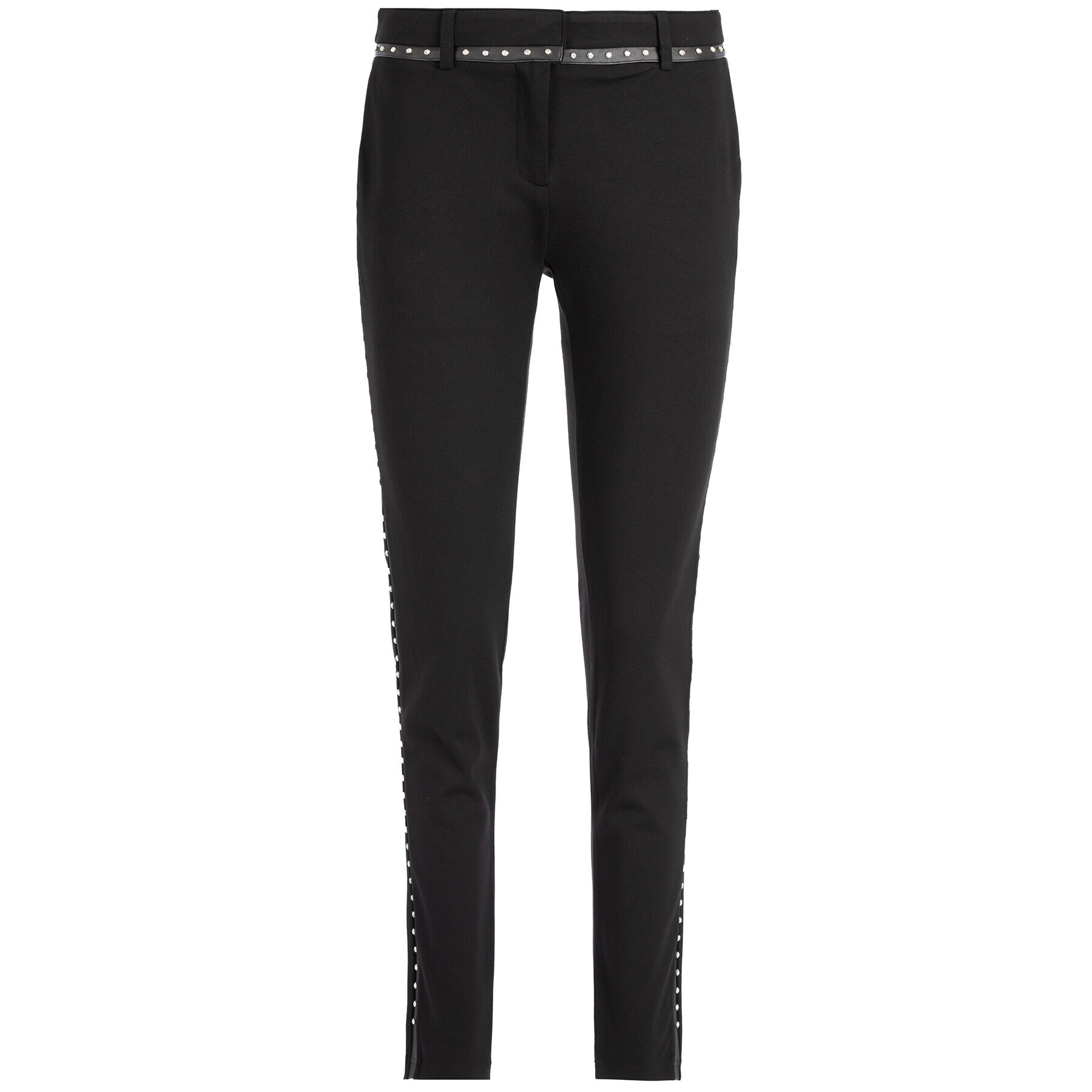 Guess Текстилни панталони W93B48 K8RN0 Черен Regular Fit - Pepit.bg