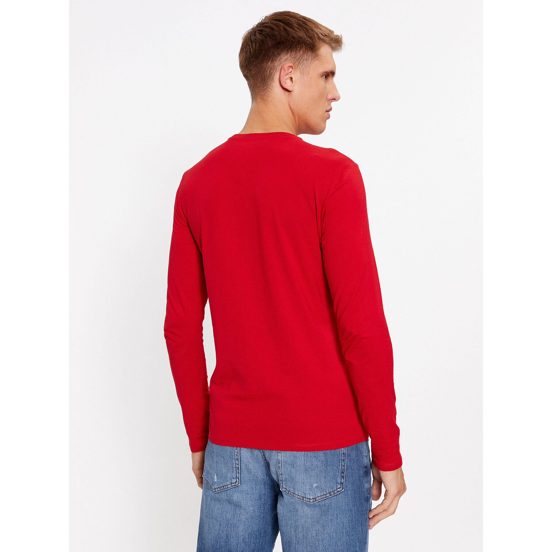Guess Тениска с дълъг ръкав M2YI31 I3Z14 Червен Regular Fit - Pepit.bg
