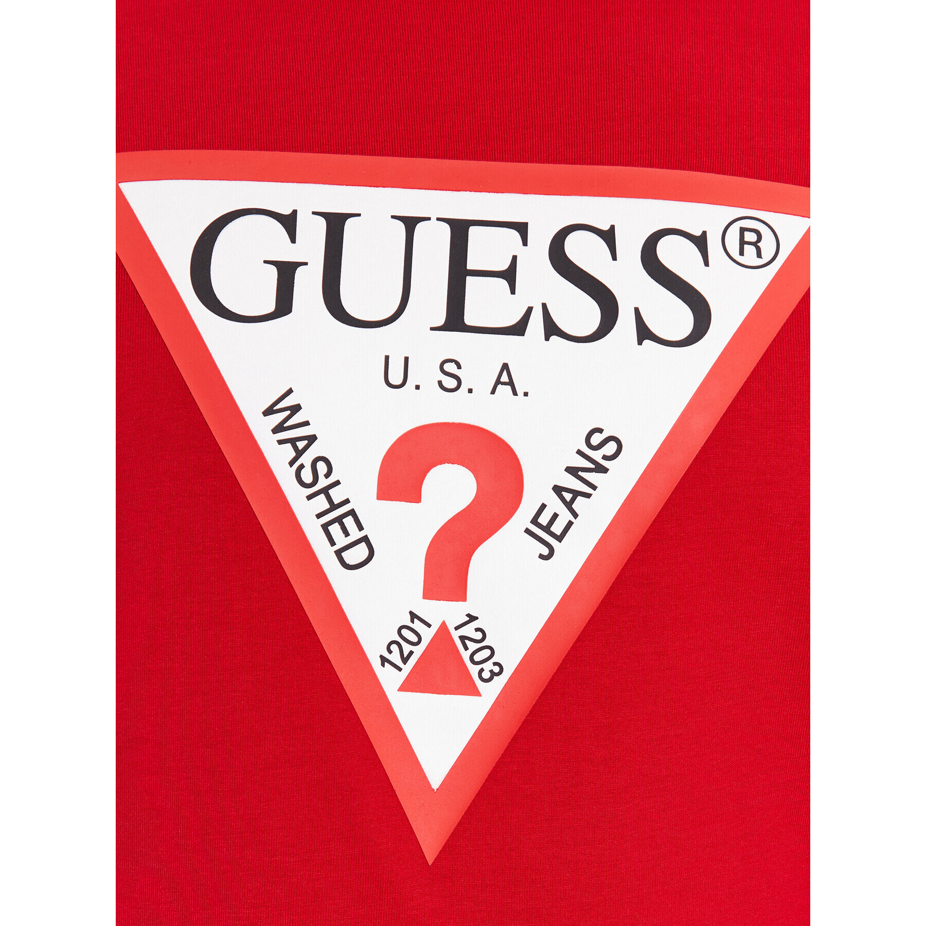 Guess Тениска с дълъг ръкав M2YI31 I3Z14 Червен Regular Fit - Pepit.bg