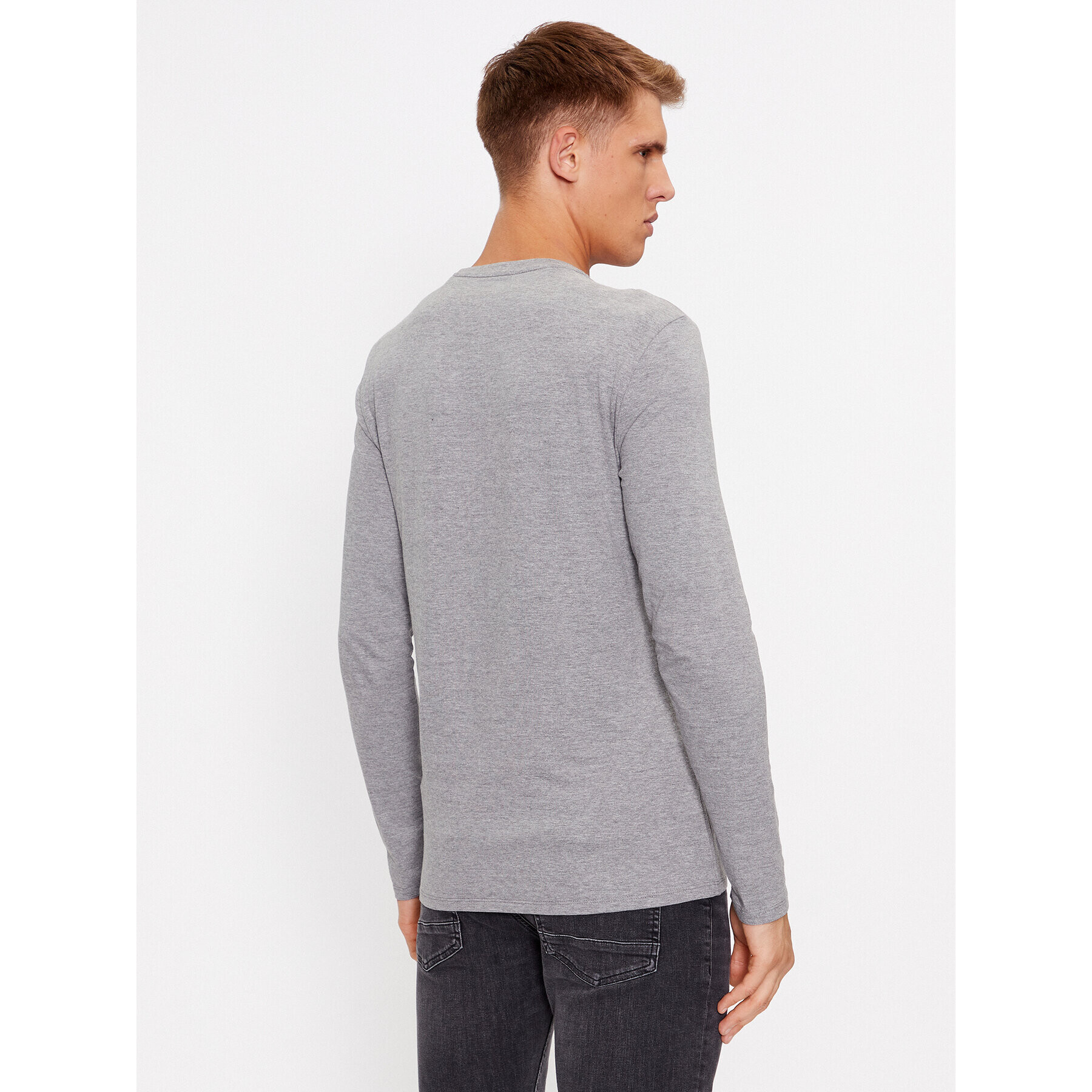 Guess Тениска с дълъг ръкав M2YI31 I3Z14 Сив Regular Fit - Pepit.bg
