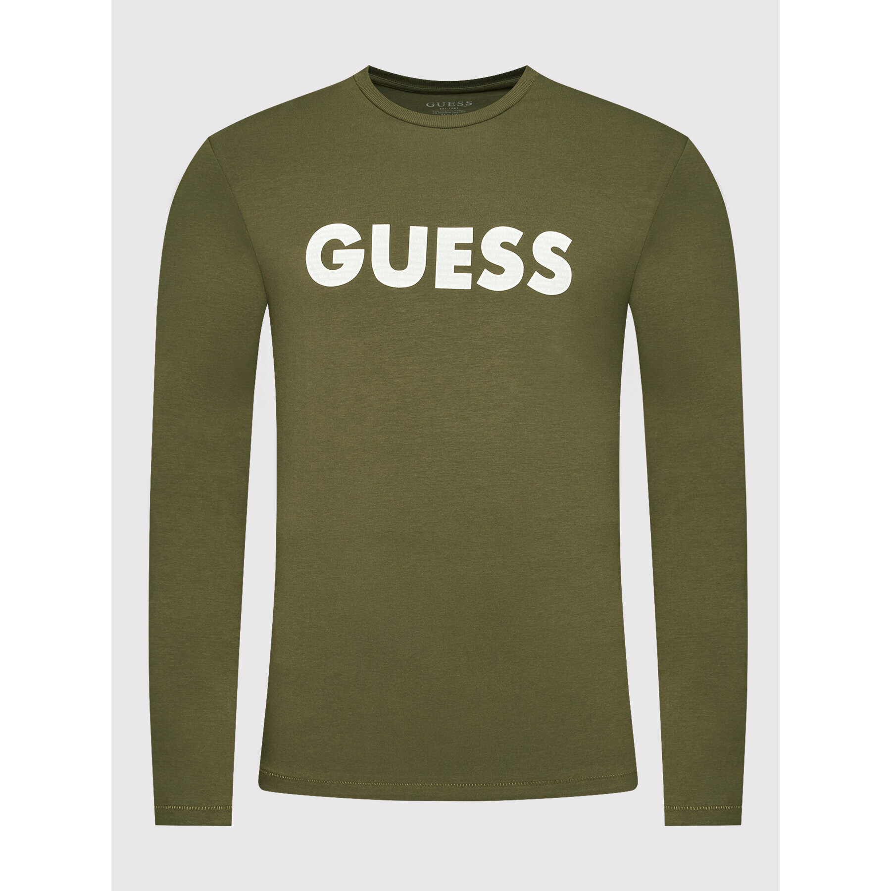 Guess Тениска с дълъг ръкав M2YI43 J1311 Зелен Slim Fit - Pepit.bg