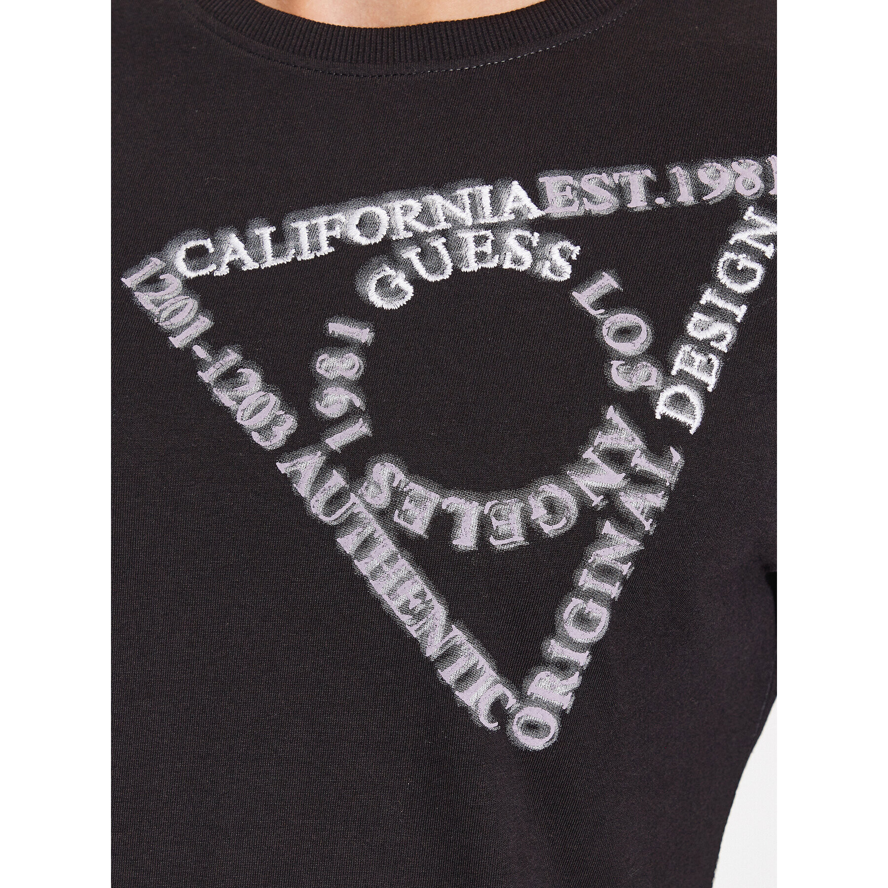 Guess Тениска с дълъг ръкав M3BI14 I3Z14 Черен Regular Fit - Pepit.bg