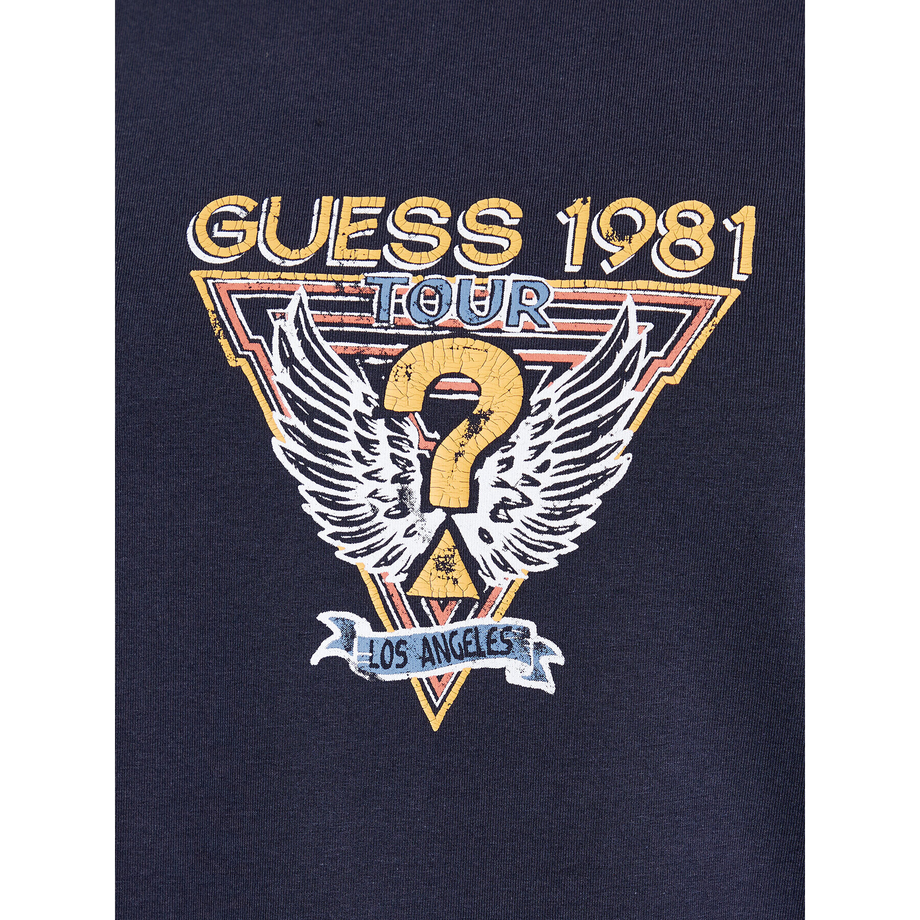 Guess Тениска с дълъг ръкав M3BI33 J1314 Син Slim Fit - Pepit.bg