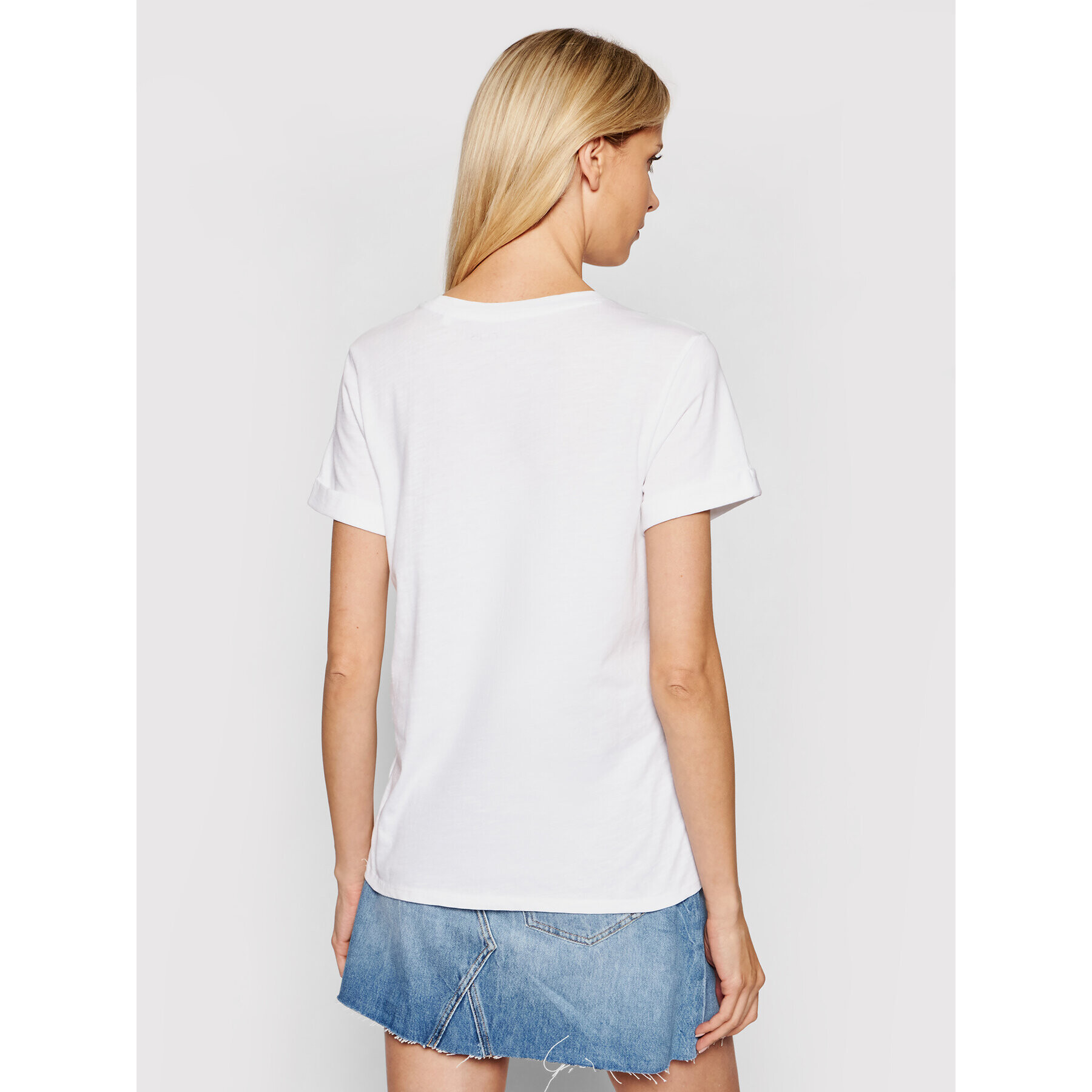 Guess Тишърт 1981 W0GI69 R8G01 Бял Regular Fit - Pepit.bg