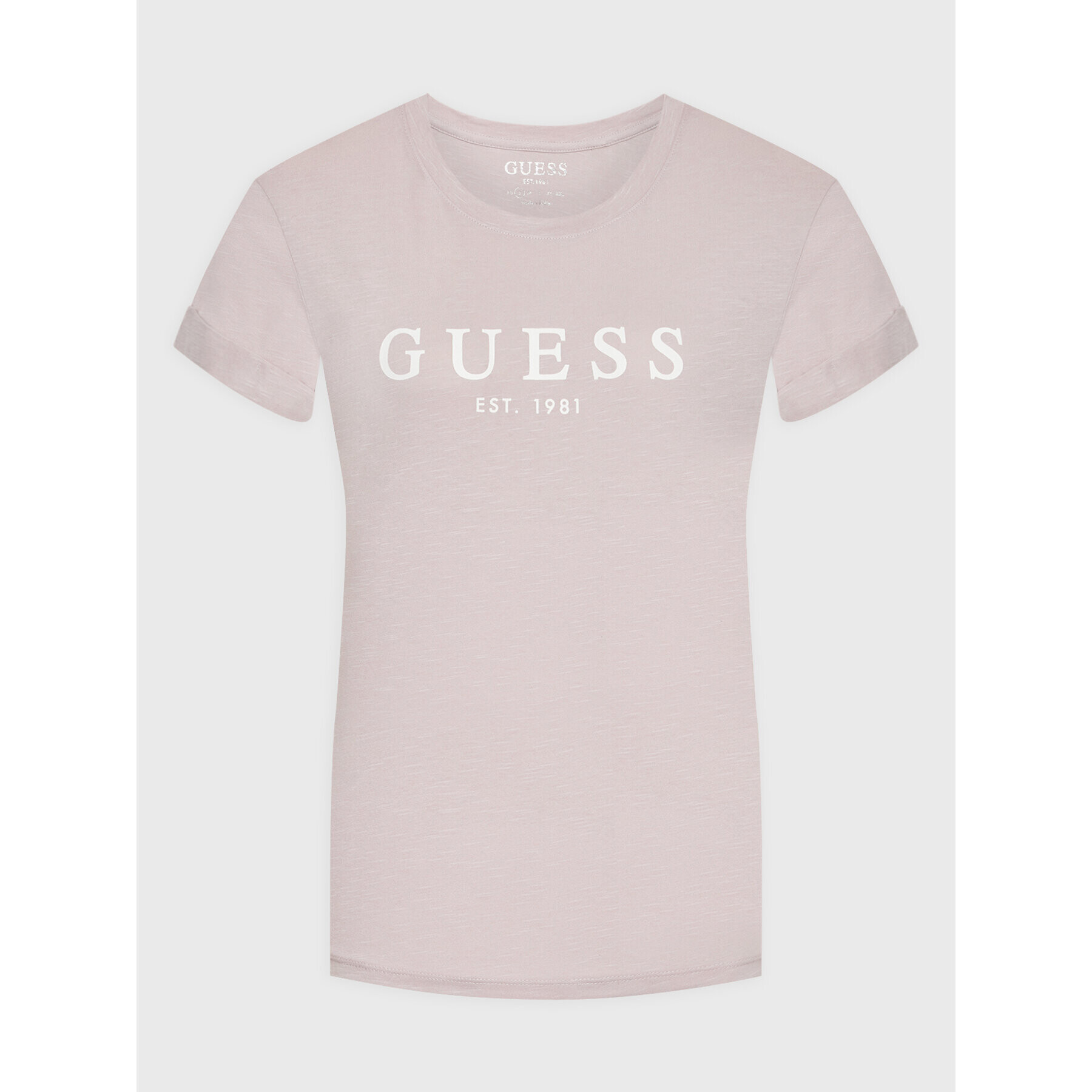 Guess Тишърт 1981 W2BI68 K8G01 Виолетов Regular Fit - Pepit.bg
