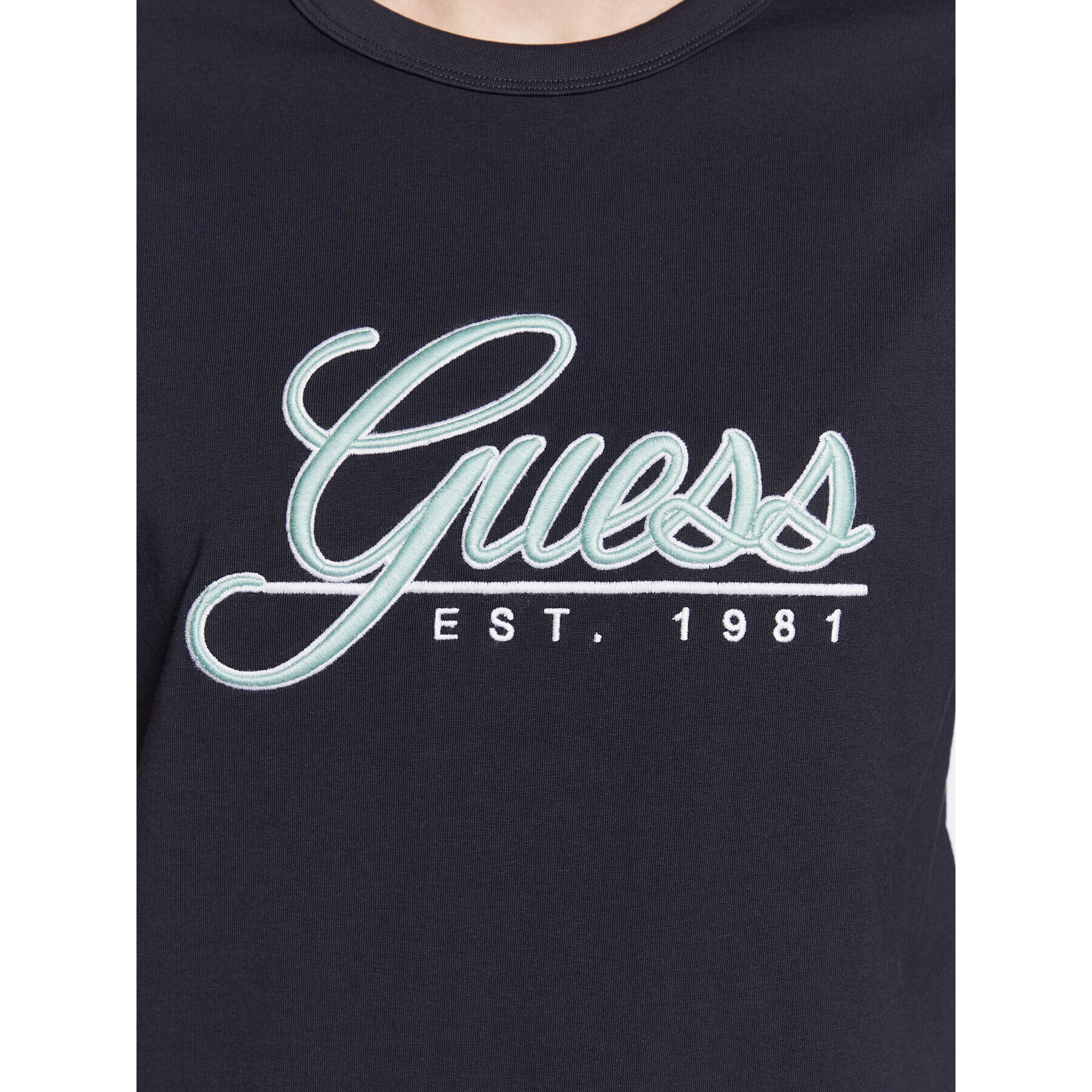 Guess Тишърт 3D Embro M3GI25 K8FQ4 Тъмносин Regular Fit - Pepit.bg