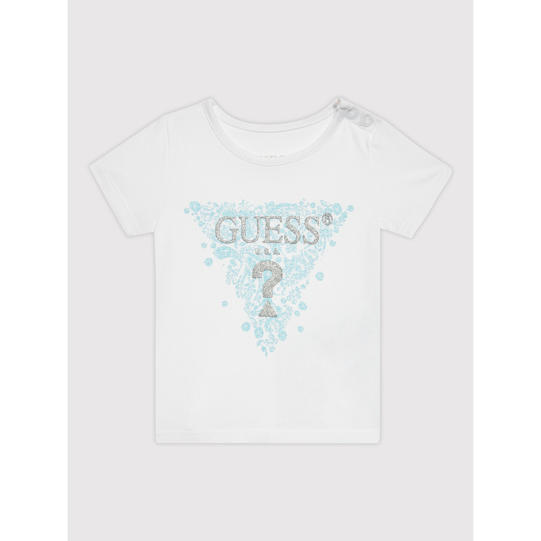 Guess Тишърт A2GI00 K6YW1 Бял Regular Fit - Pepit.bg