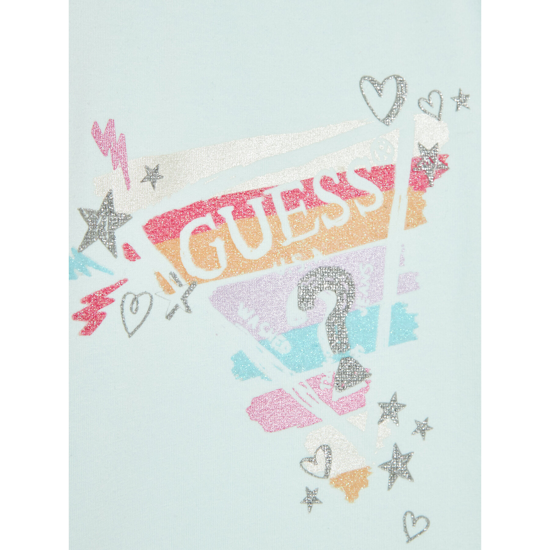 Guess Тишърт A3RI00 K6YW3 Син Regular Fit - Pepit.bg