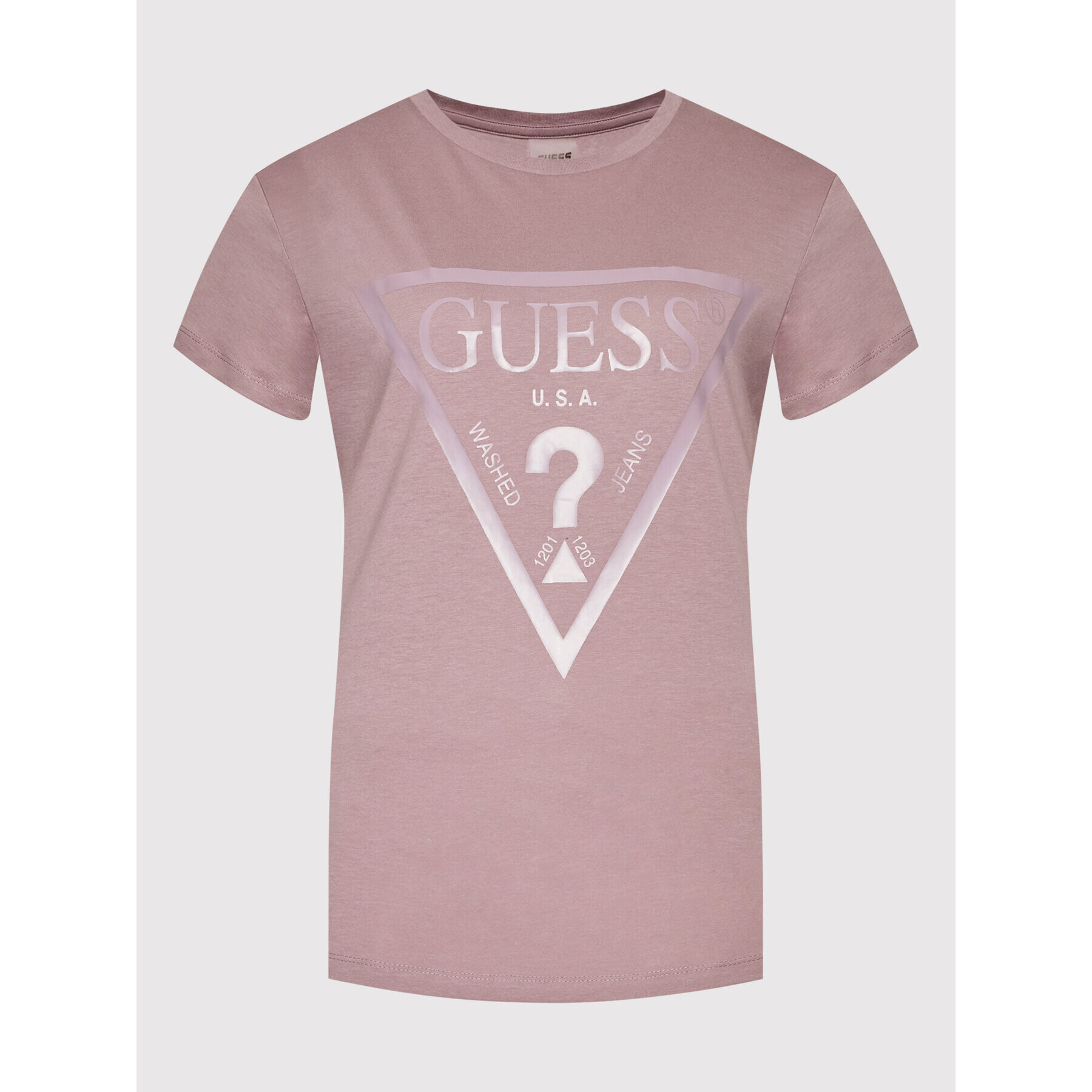 Guess Тишърт Adele V2YI07 K8HM0 Розов Regular Fit - Pepit.bg