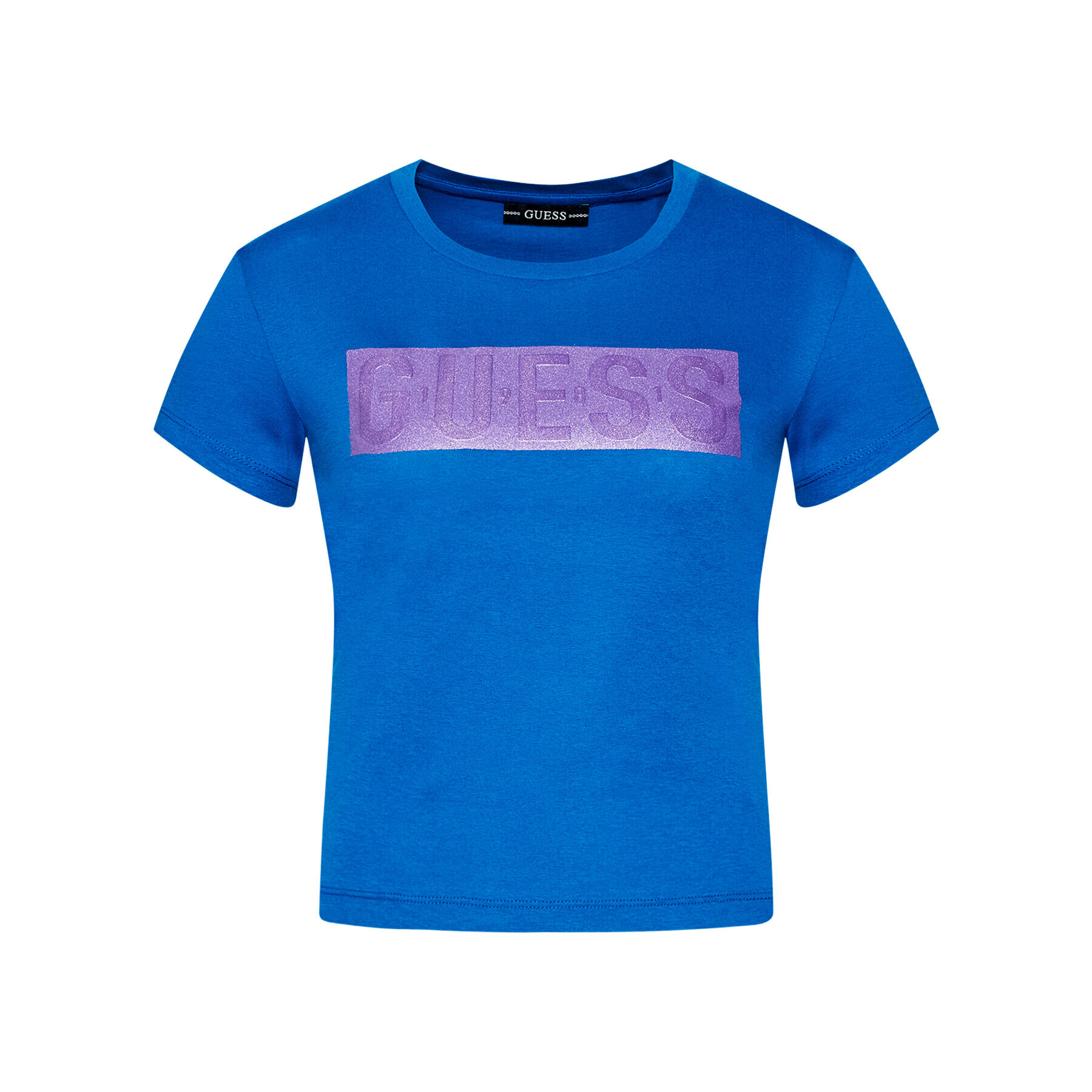 Guess Тишърт Adria W1RI05 JA900 Син Regular Fit - Pepit.bg
