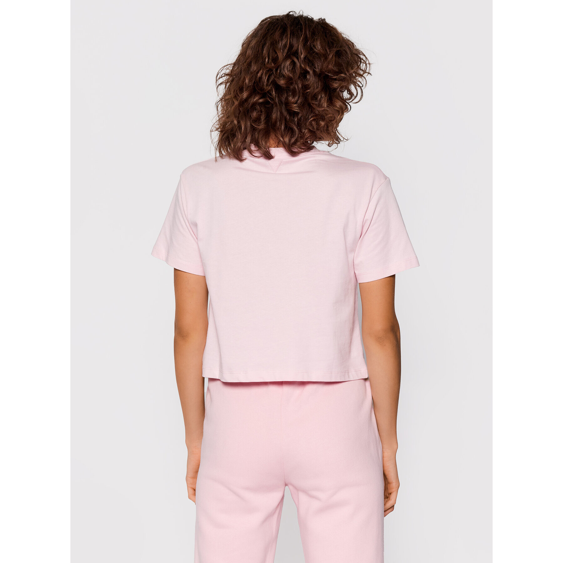 Guess Тишърт Alexia O1GA06 K8HM0 Розов Regular Fit - Pepit.bg