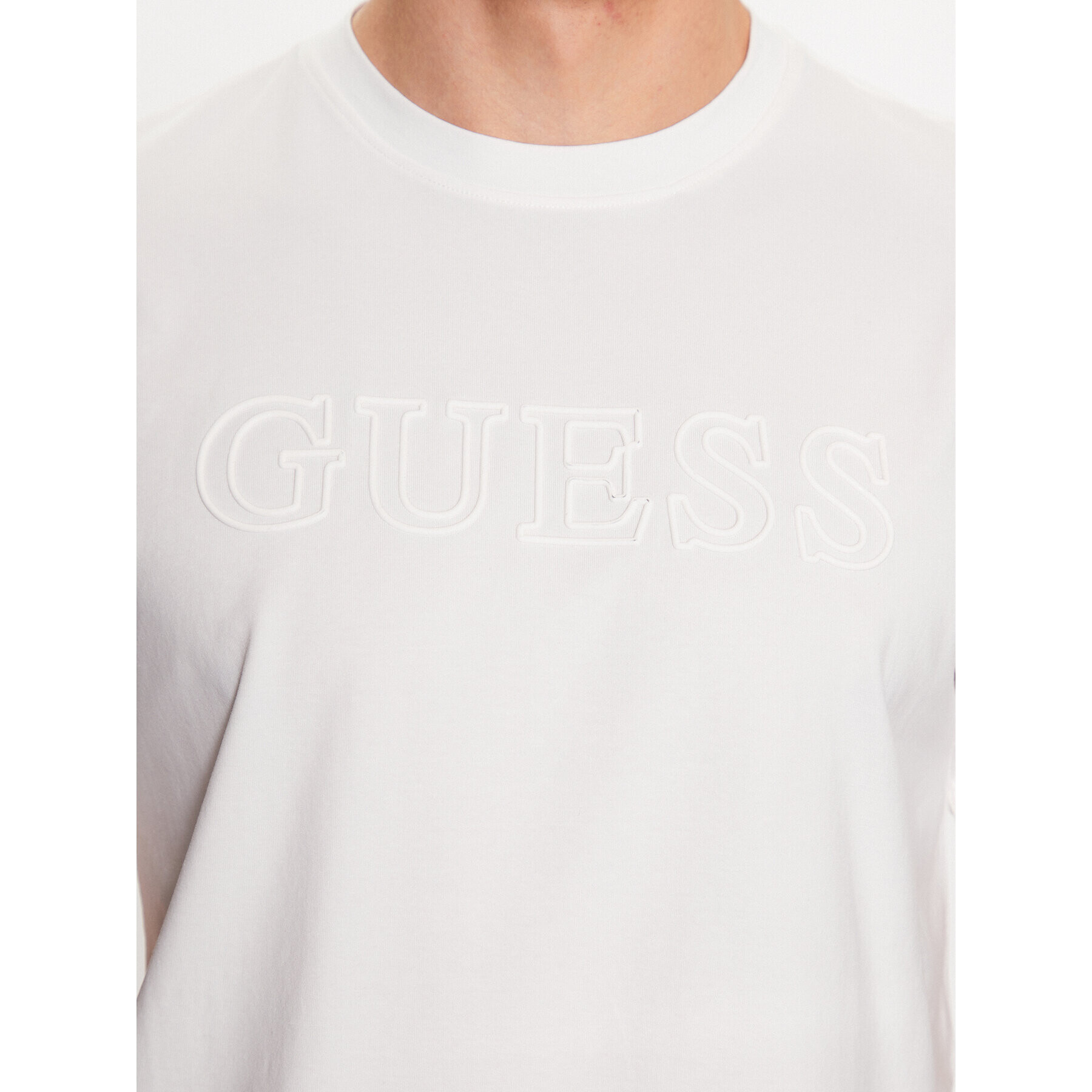 Guess Тишърт Alphy Z2YI11 J1314 Бял Regular Fit - Pepit.bg