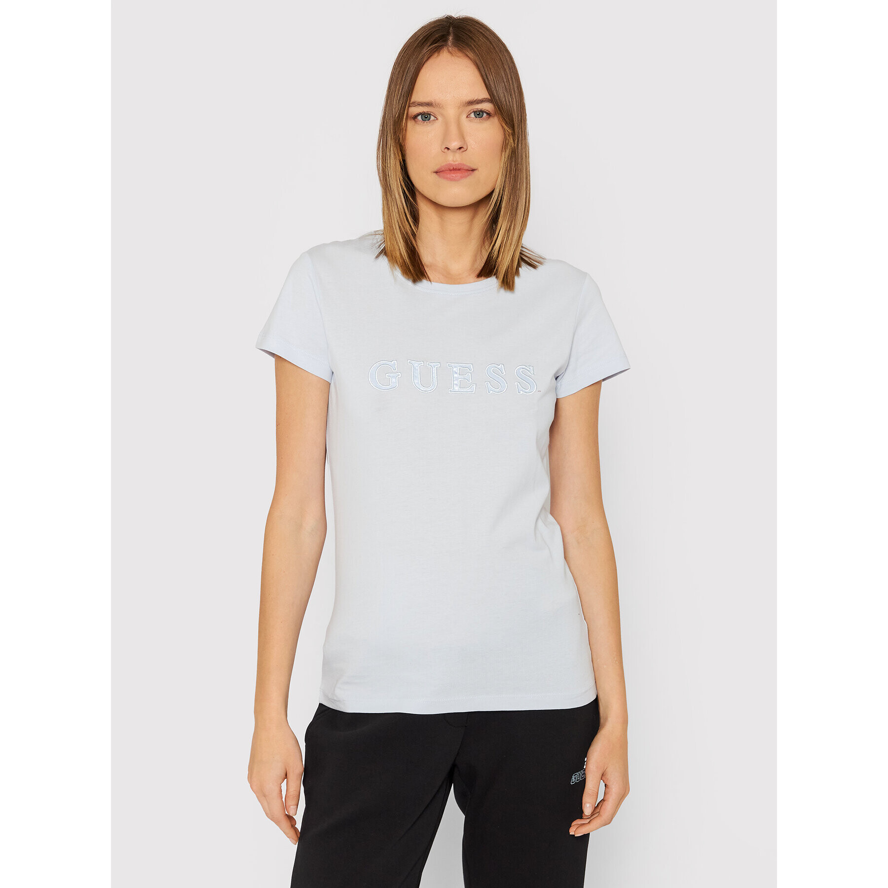 Guess Тишърт Amice O1GA05 K8HM0 Син Regular Fit - Pepit.bg
