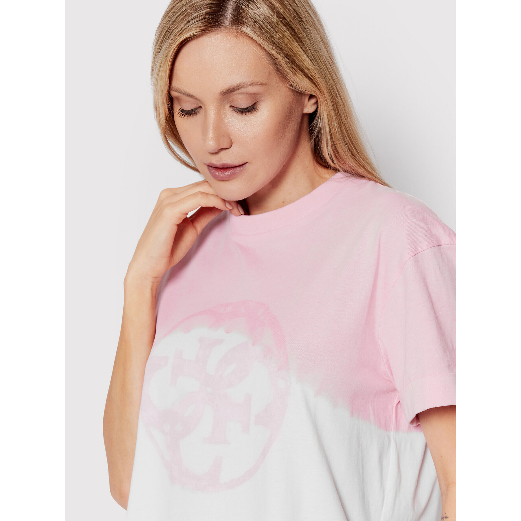 Guess Тишърт Anise V2YI01 I3Z00 Розов Regular Fit - Pepit.bg