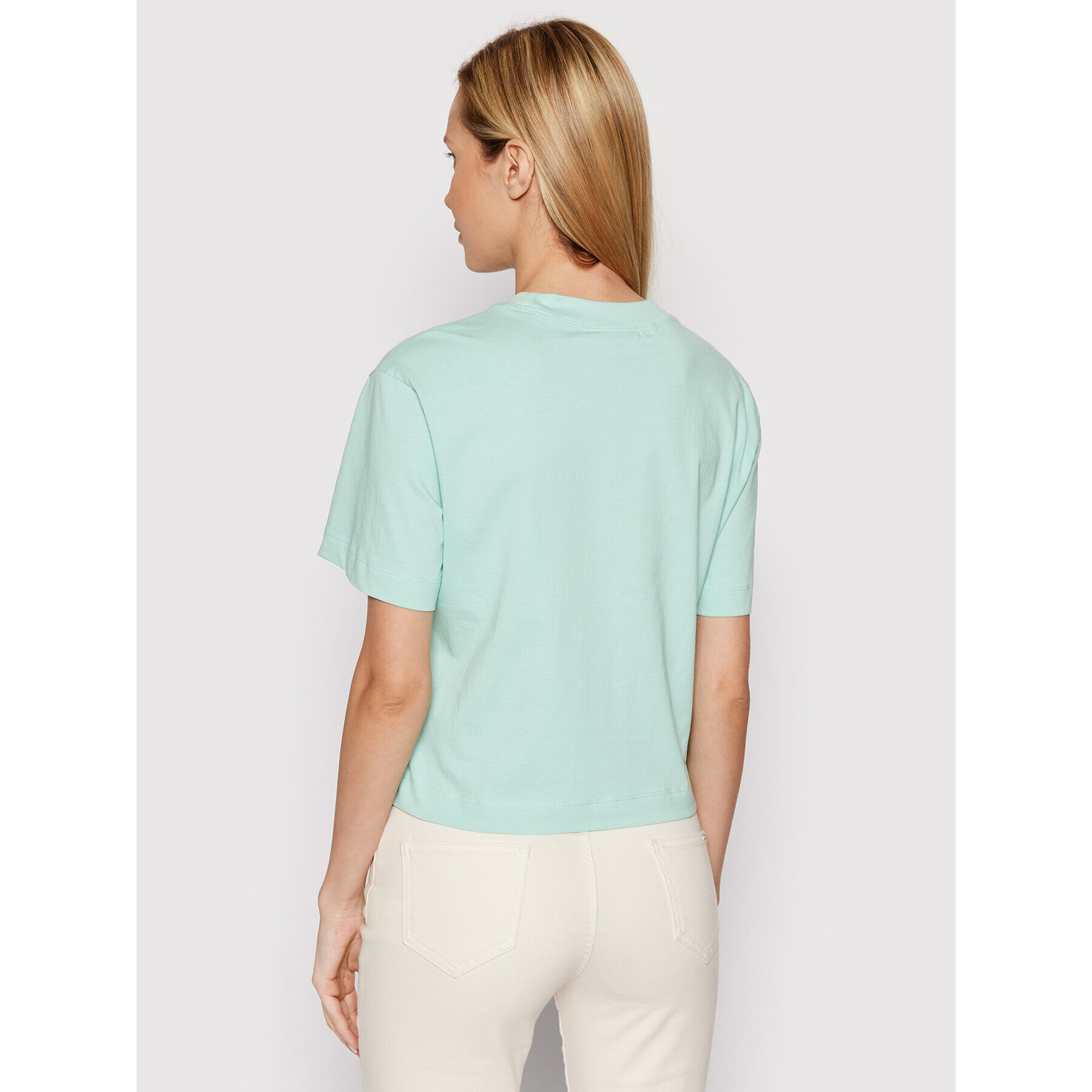 Guess Тишърт Anne V2RI06 I3Z11 Зелен Relaxed Fit - Pepit.bg