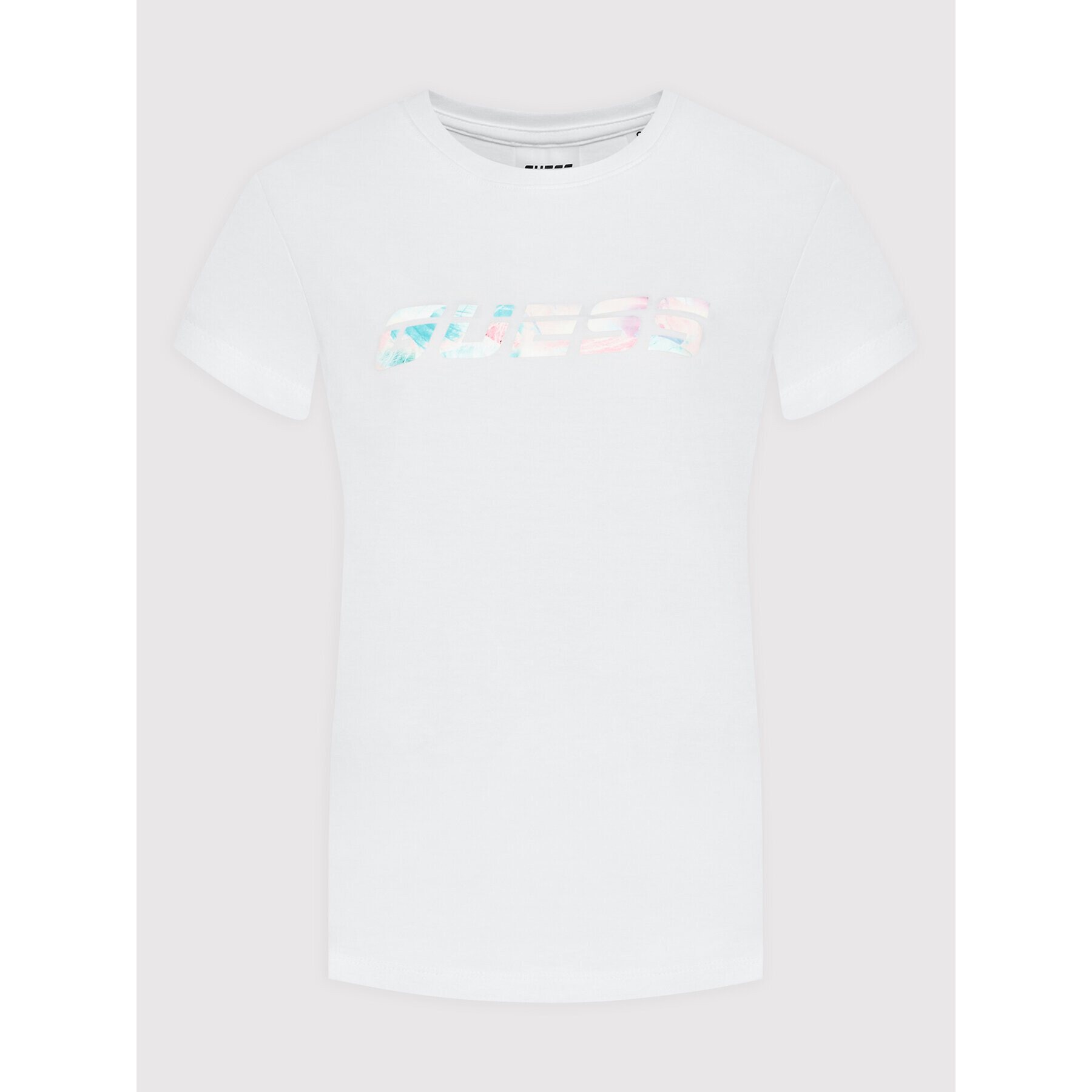 Guess Тишърт Bessie V2GI07 I3Z11 Бял Regular Fit - Pepit.bg