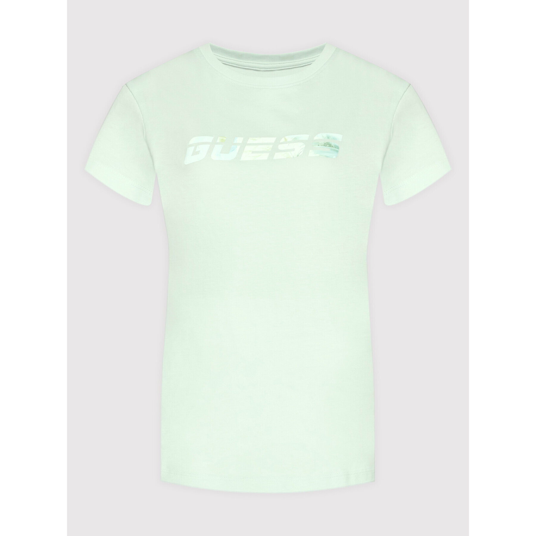Guess Тишърт Bessie V2GI07 I3Z11 Зелен Regular Fit - Pepit.bg