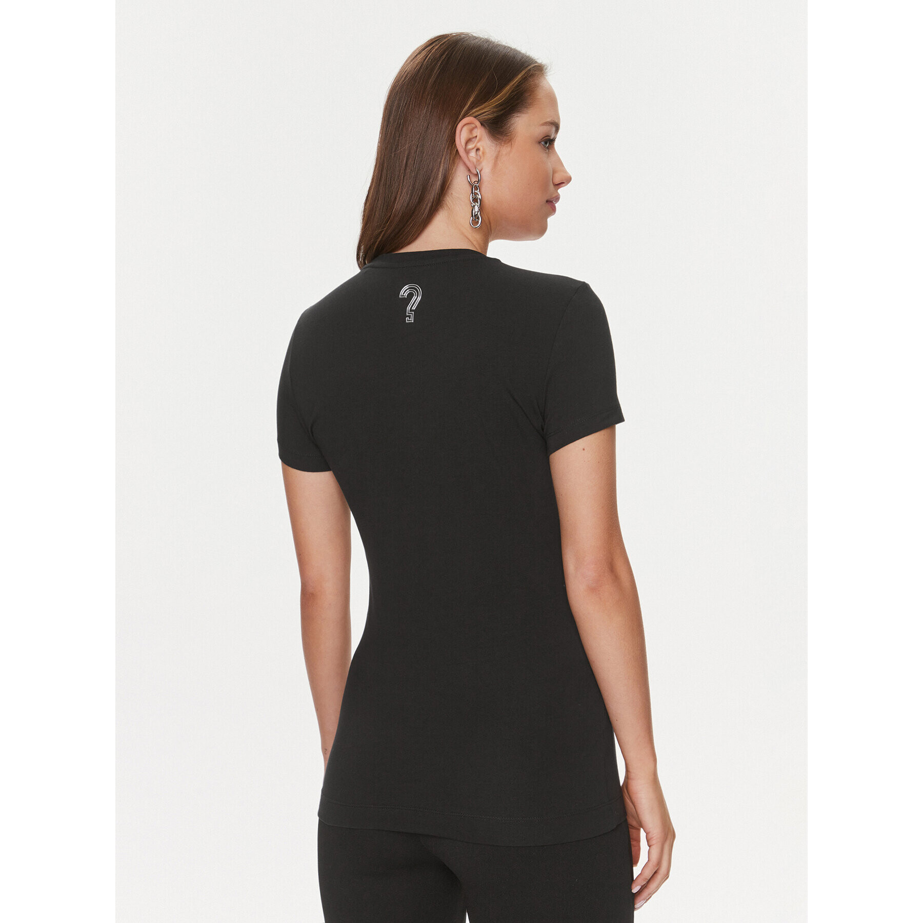 Guess Тишърт Bold W4RI29 J1314 Черен Slim Fit - Pepit.bg