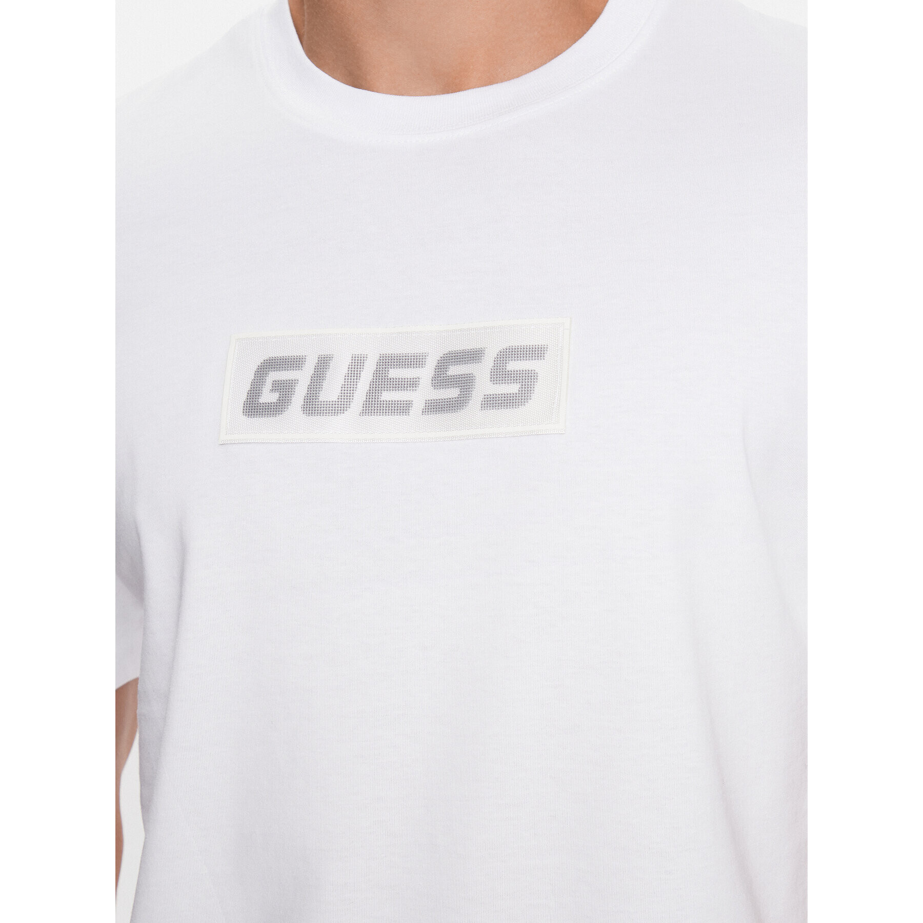 Guess Тишърт Calvin Z3YI18 I3Z14 Бял Regular Fit - Pepit.bg