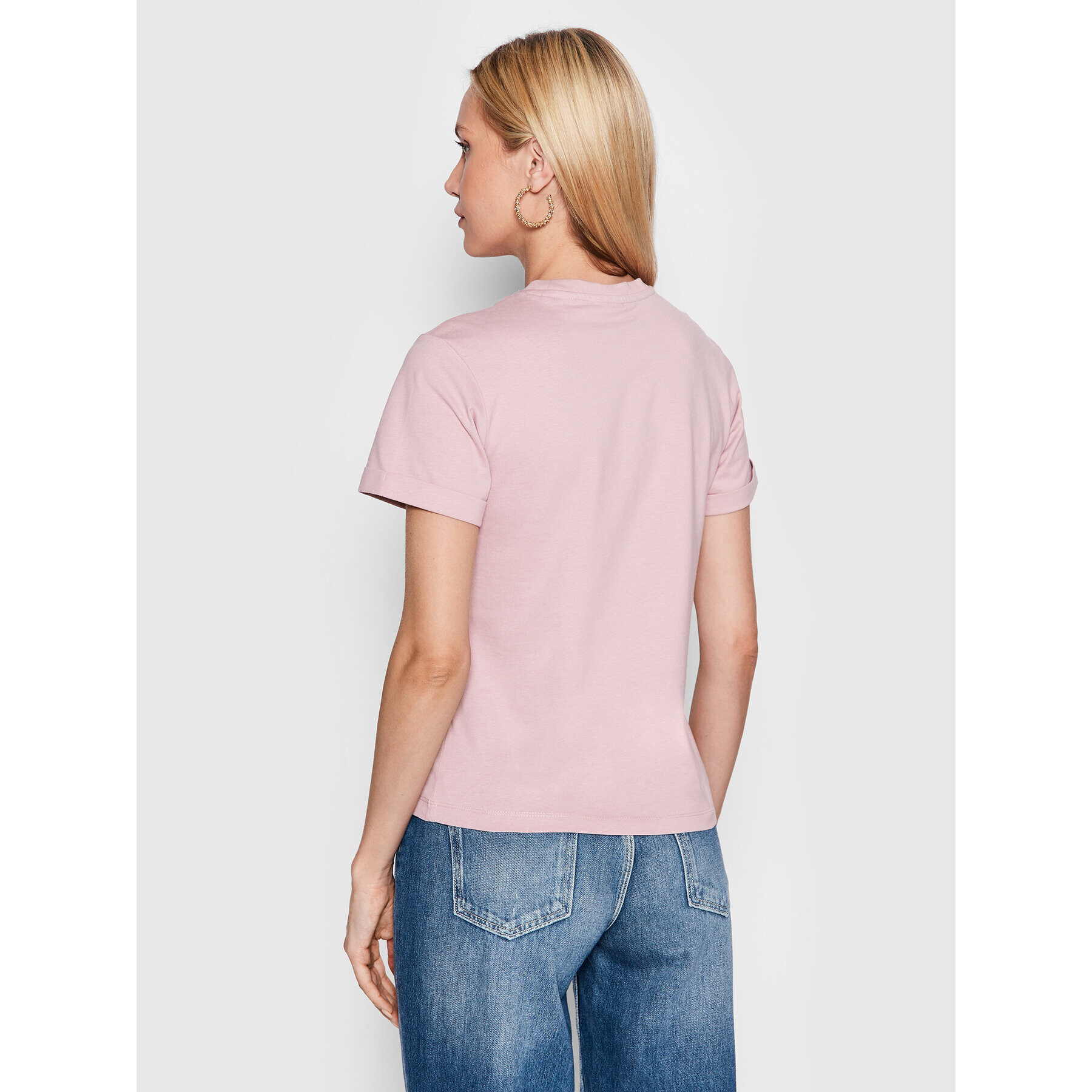 Guess Тишърт Chryssa V2YI04 I3Z11 Розов Regular Fit - Pepit.bg