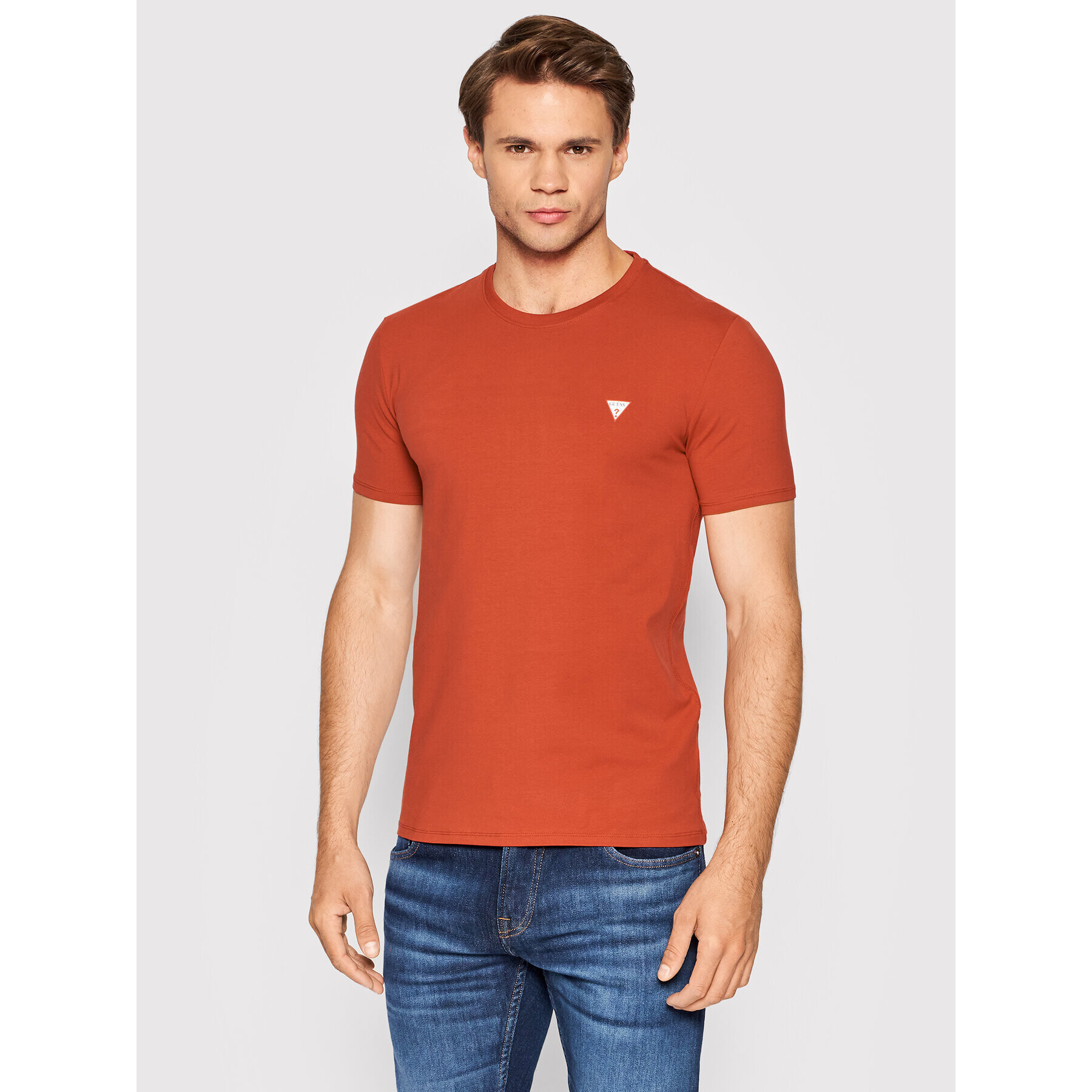 Guess Тишърт Core M2YI24 J1311 Червен Super Slim Fit - Pepit.bg