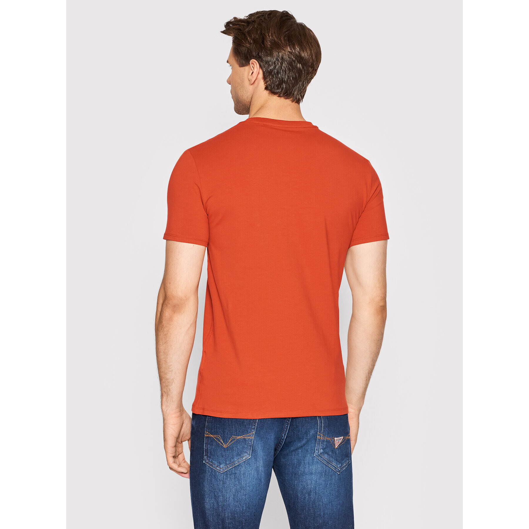 Guess Тишърт Core M2YI24 J1311 Червен Super Slim Fit - Pepit.bg