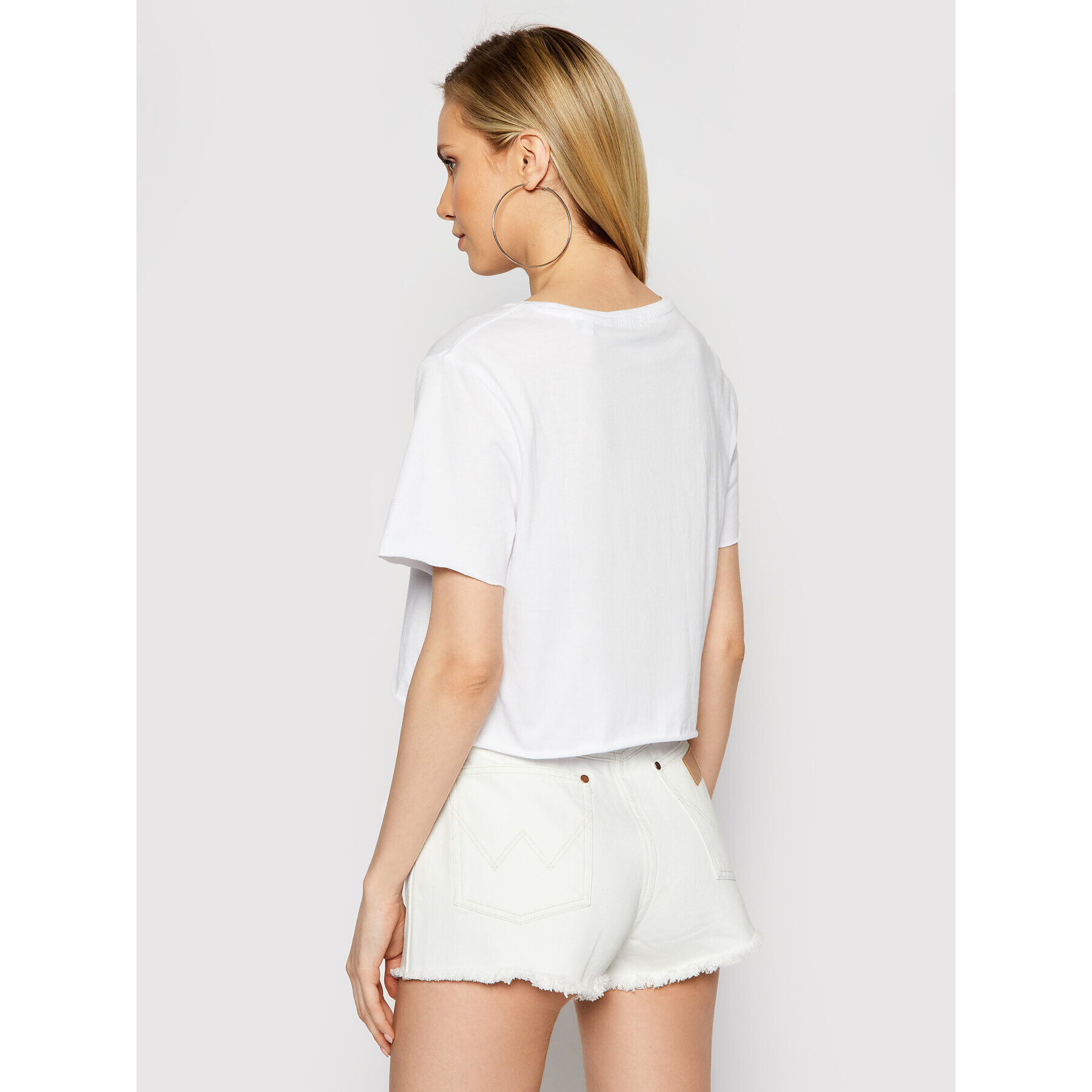 Guess Тишърт E02I01 JA911 Бял Regular Fit - Pepit.bg