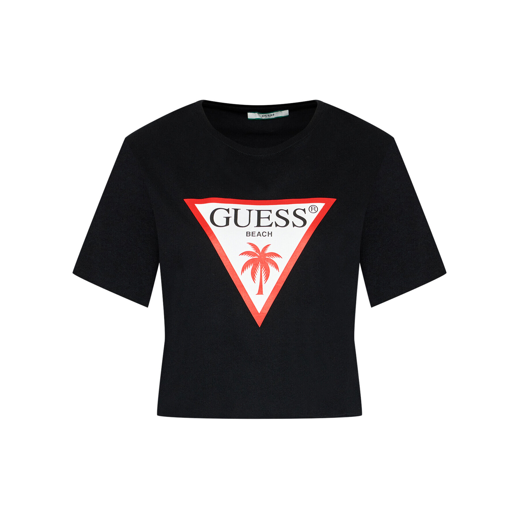 Guess Тишърт E02I01 JA911 Черен Regular Fit - Pepit.bg